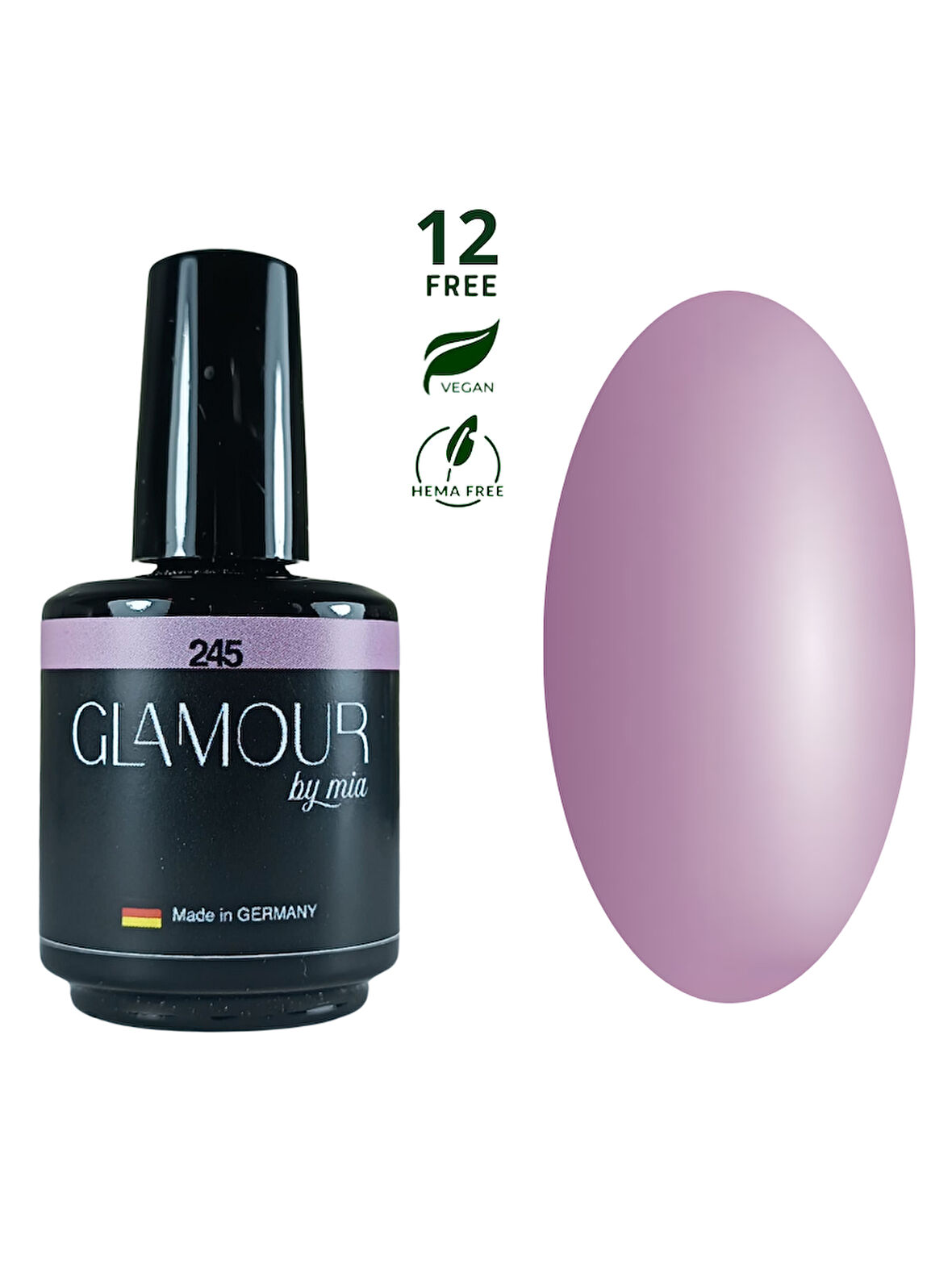 Glamour Kalıcı Oje 245