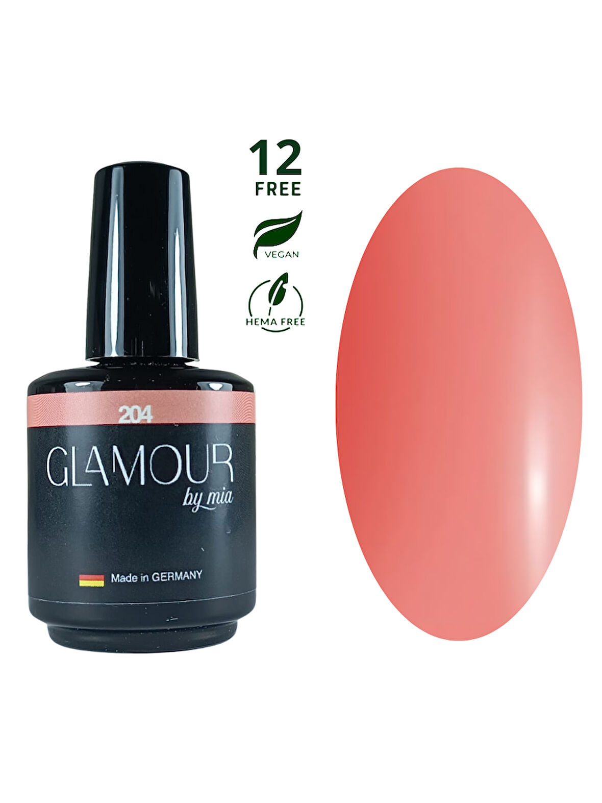 Glamour Kalıcı Oje 204