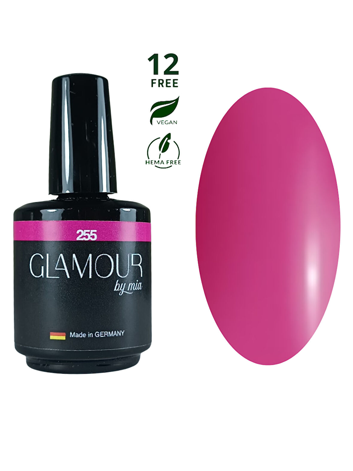 Glamour Kalıcı Oje 255