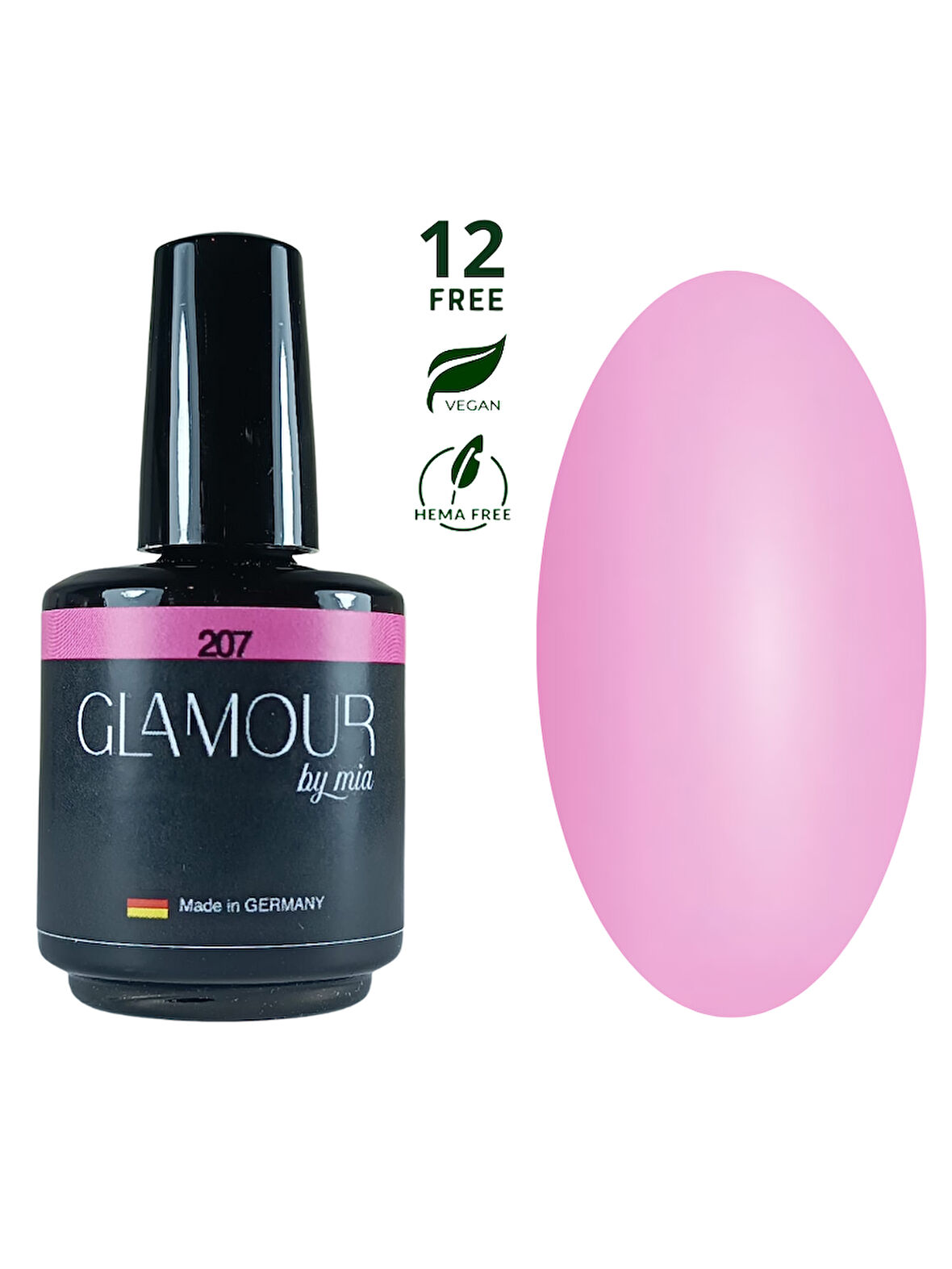 Glamour Kalıcı Oje 207