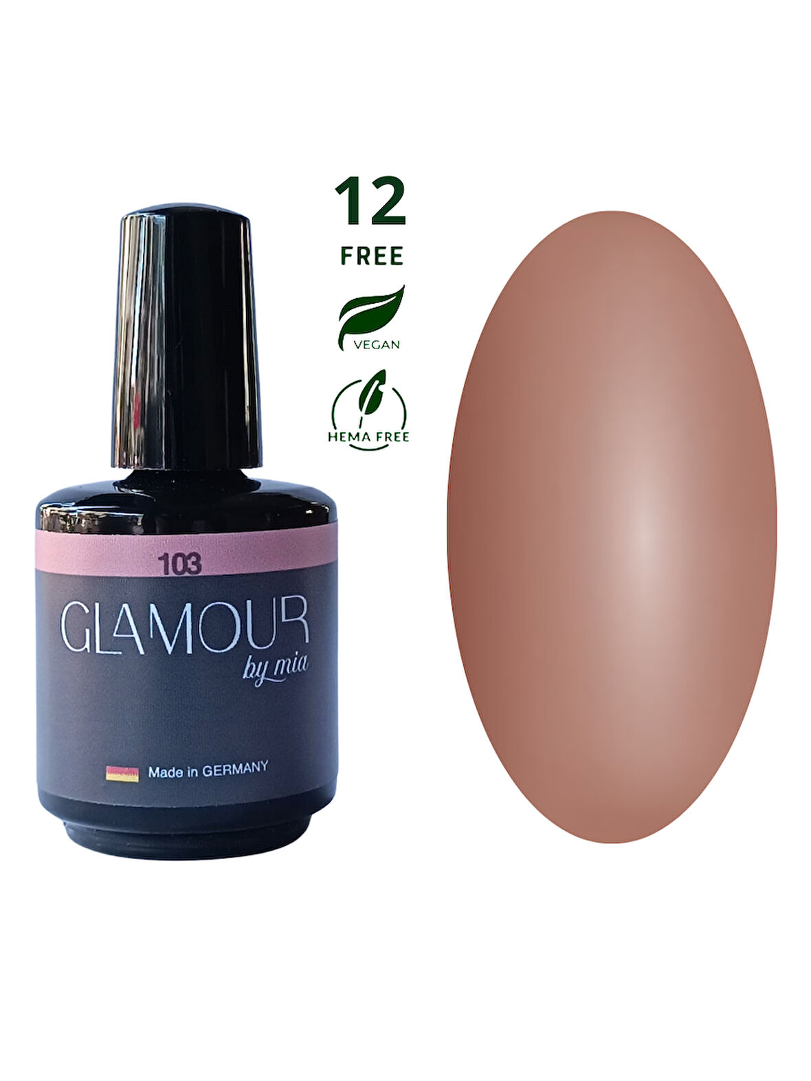 Glamour Kalıcı Oje 103