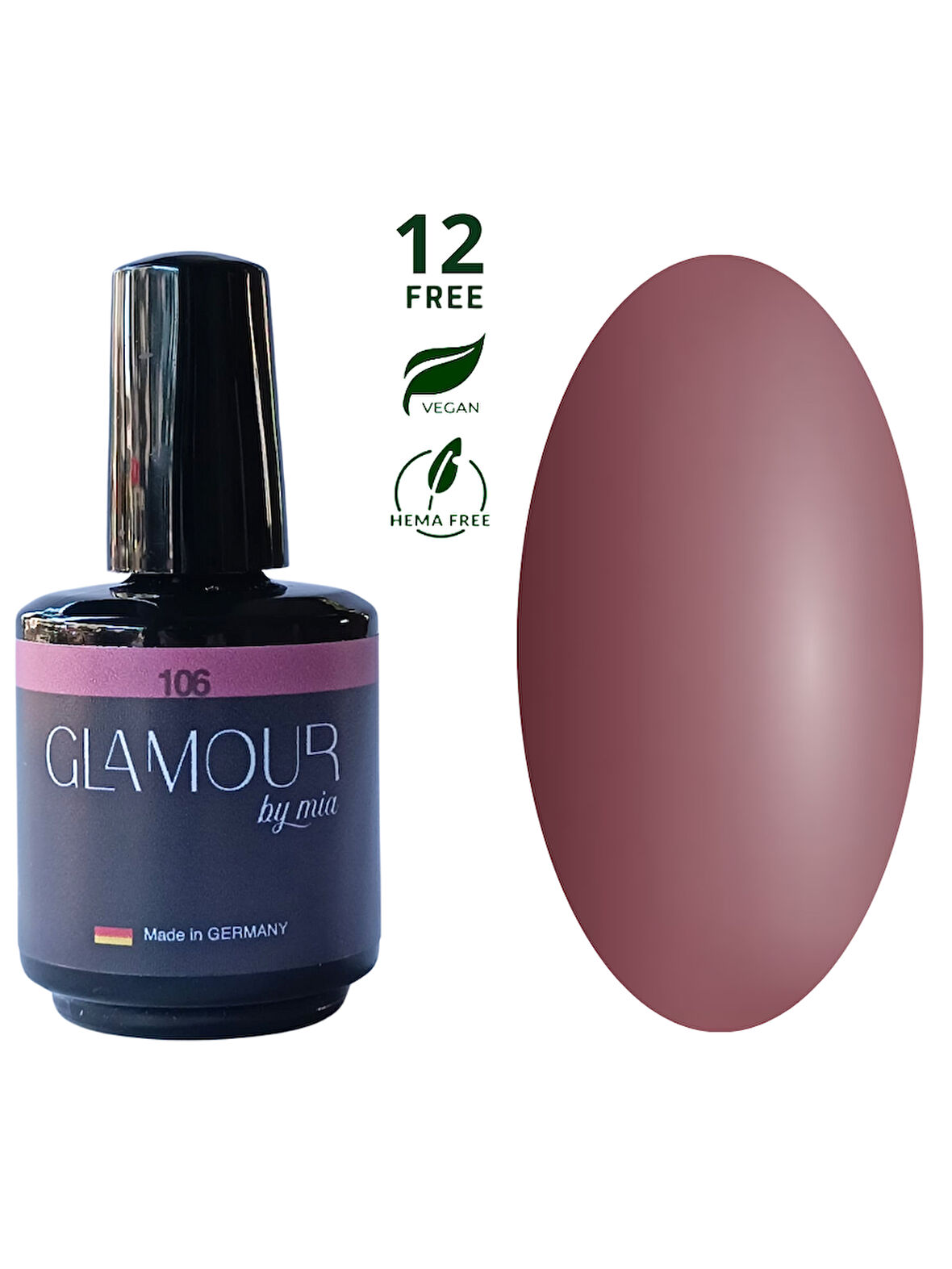 Glamour Kalıcı Oje 107