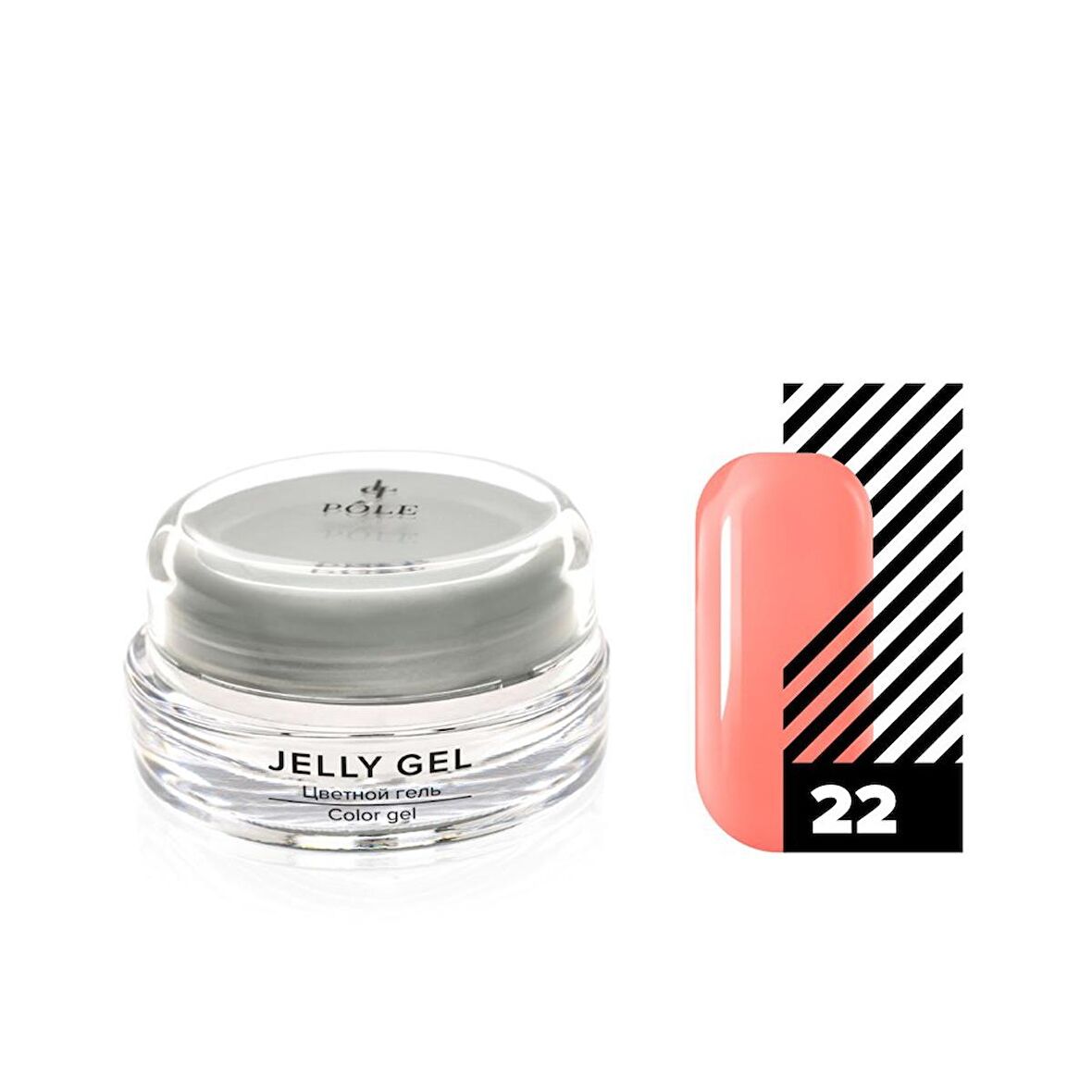 Jelly Gel - Jel 22 kamuflaj mercan 15 ml.