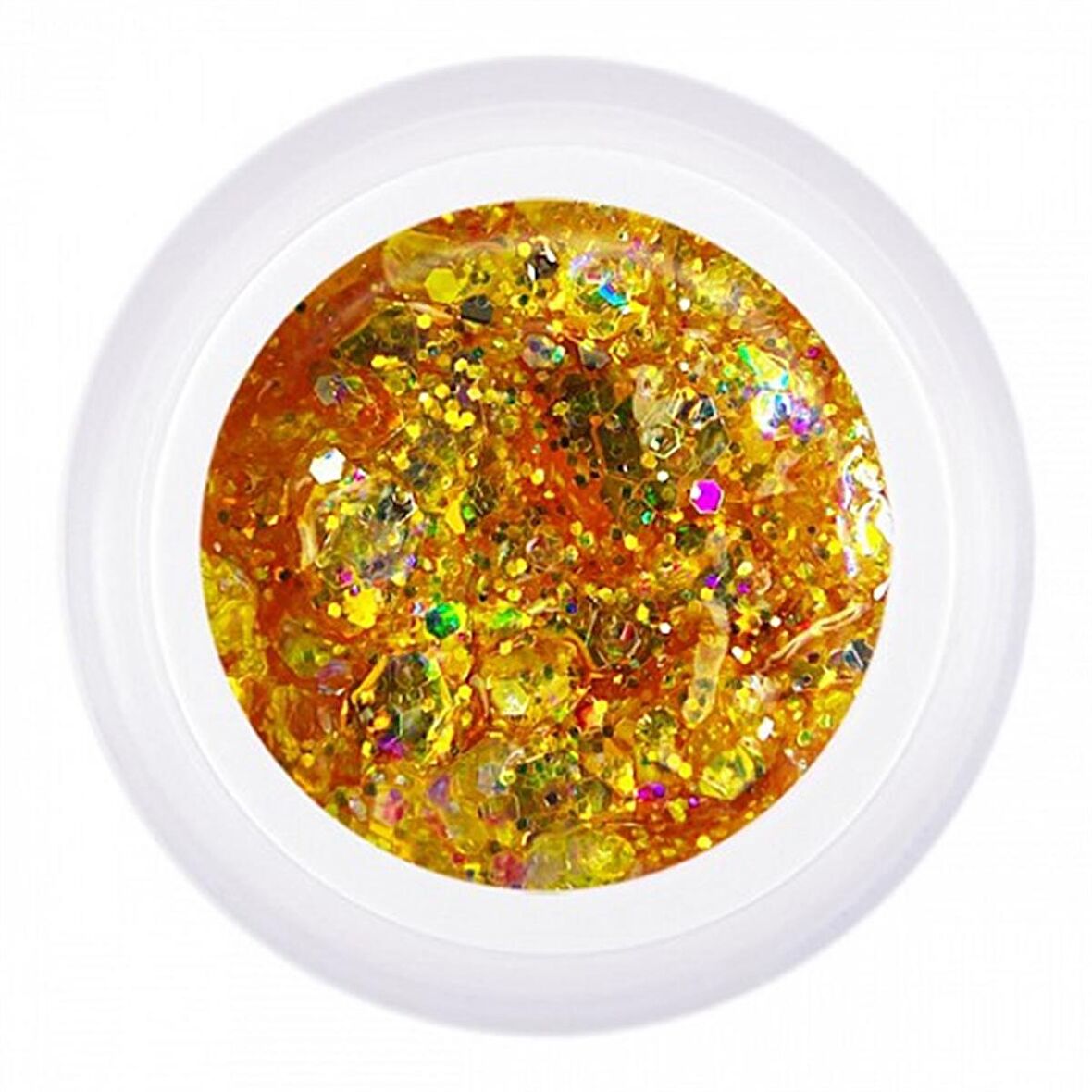 Nail art jel GEL KOREAN Gold 5 gr