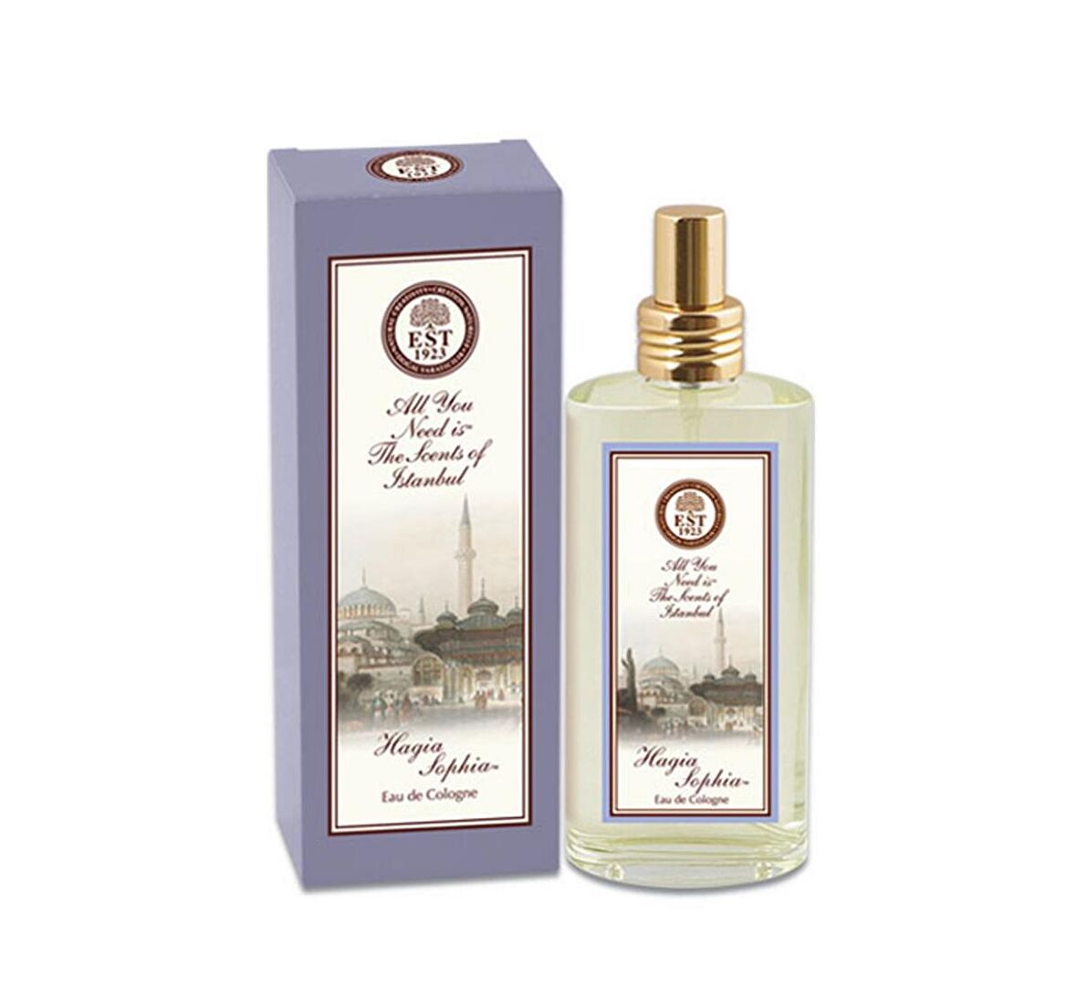 Hagia Sophia 150 ml Eau De Cologne - Cam Şişe