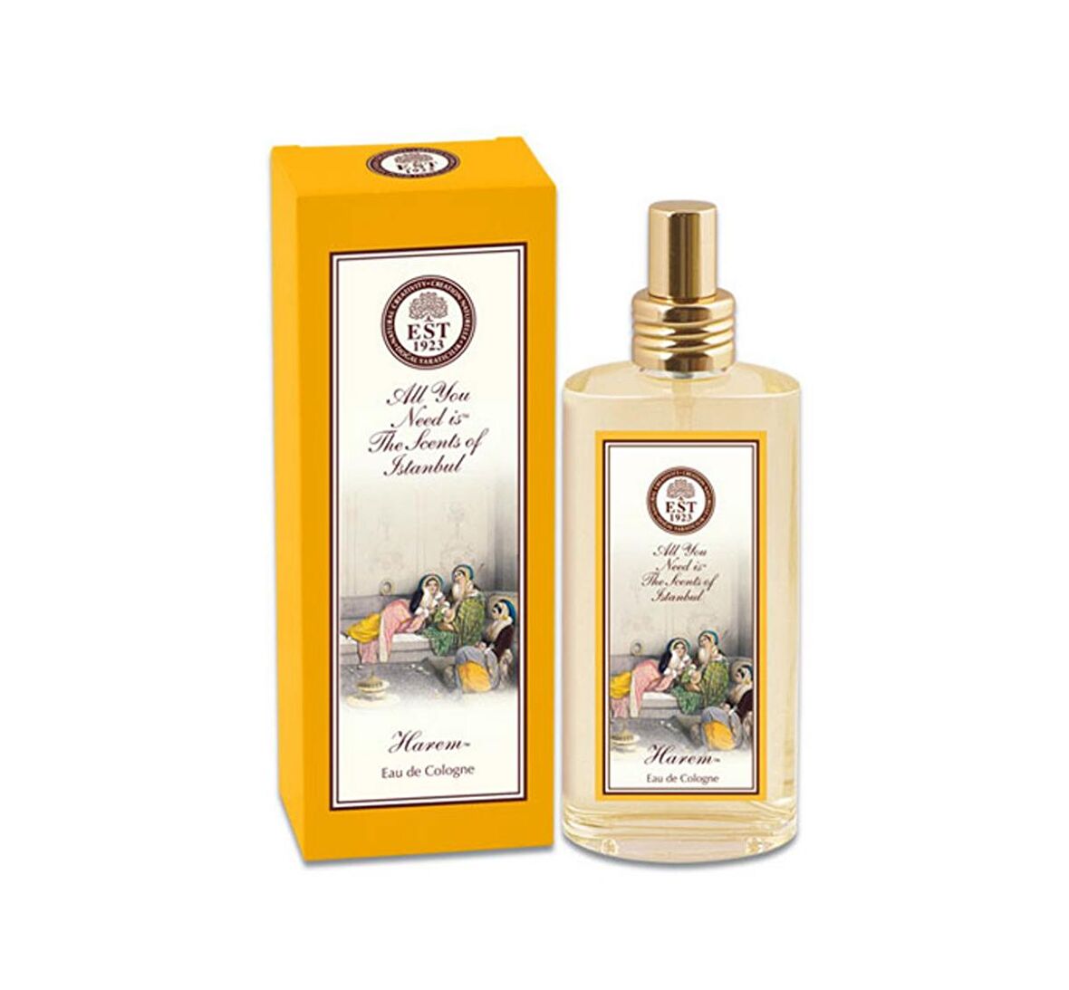 Harem 150 ml Eau De Cologne - Cam Şişe