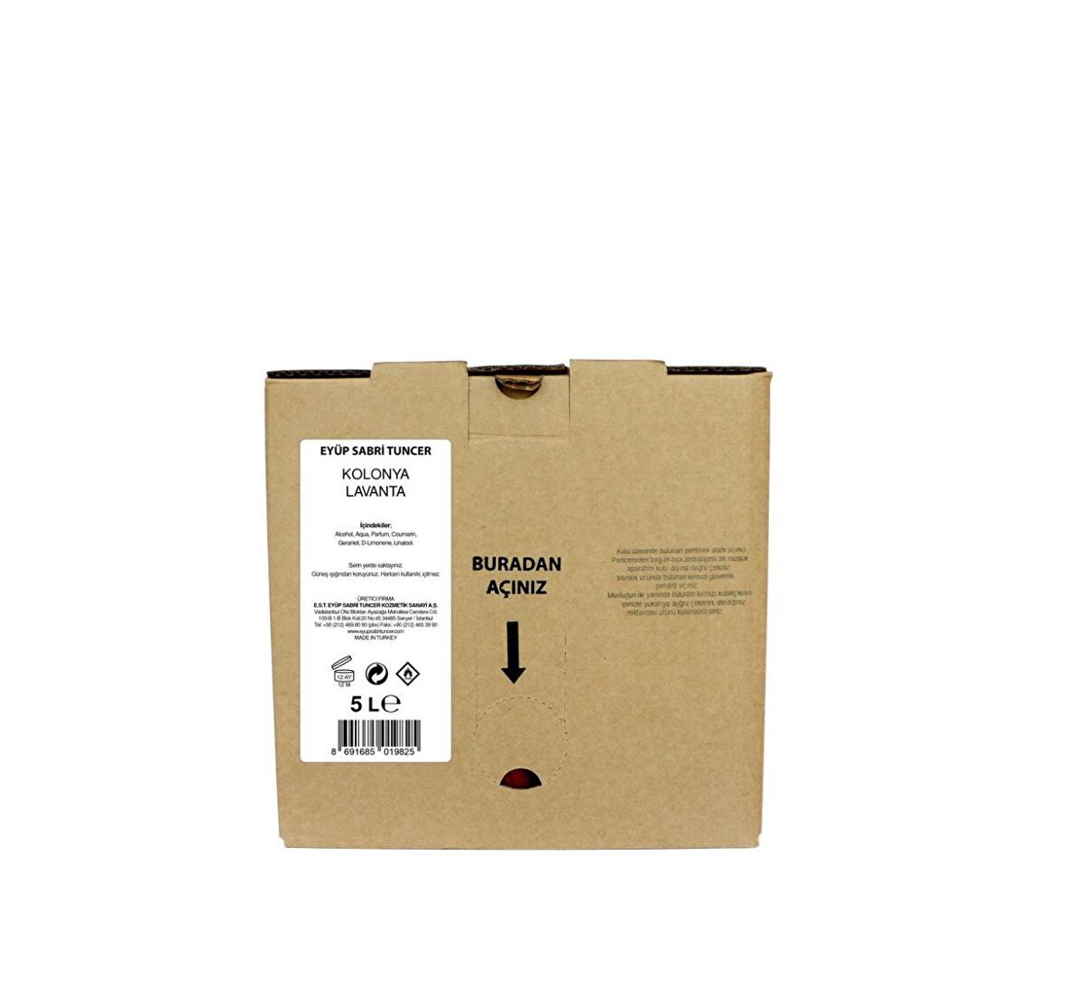 Lavanta Kolonyası 5 lt - Bag in Box