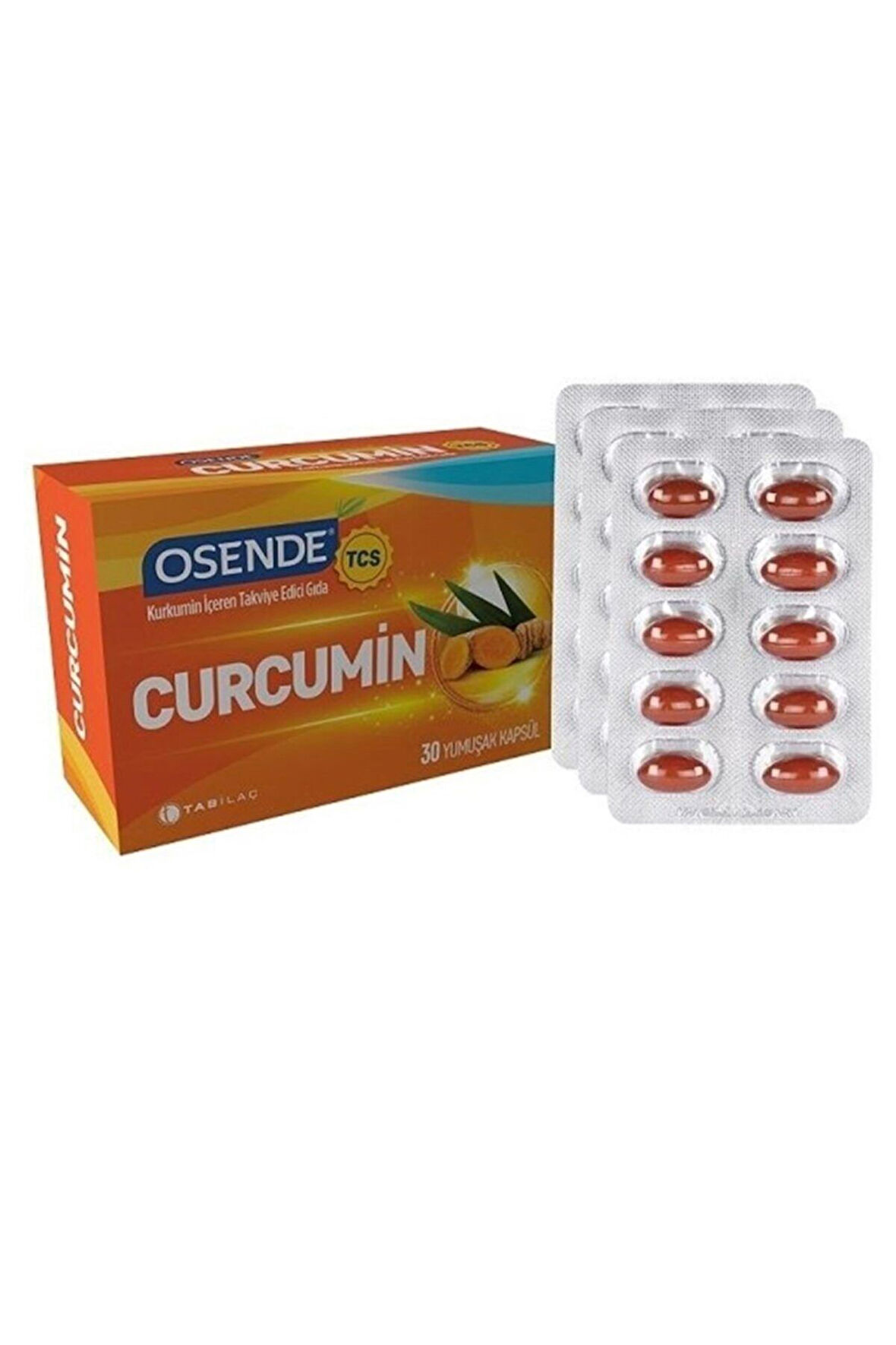 Osende Curcumin 30 Kapsül