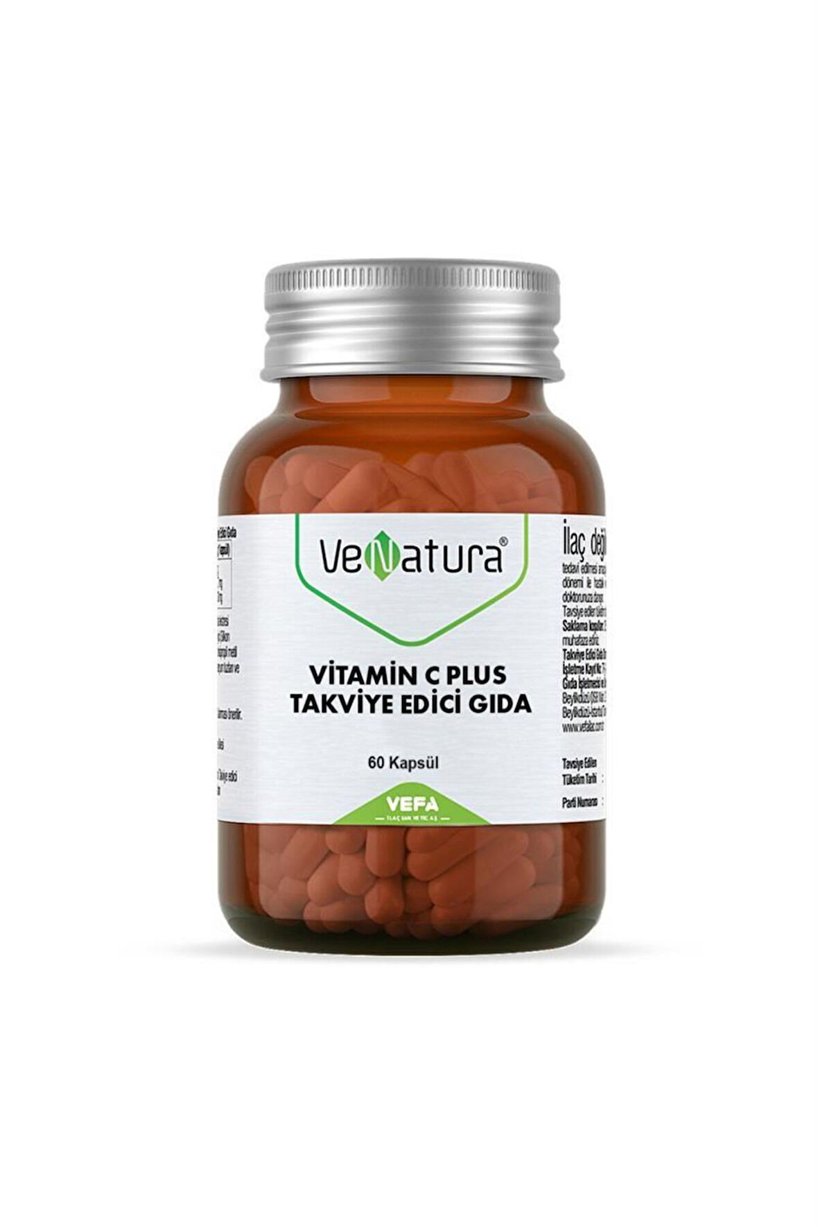 Venatura Vitamin C Plus 60 Kapsül
