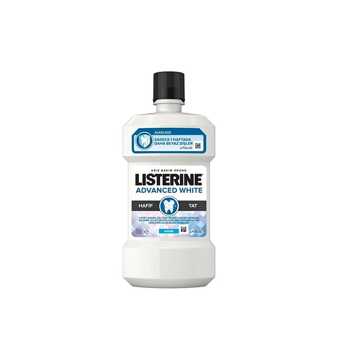 Listerine Advanced White Hafif Tat 250 ml