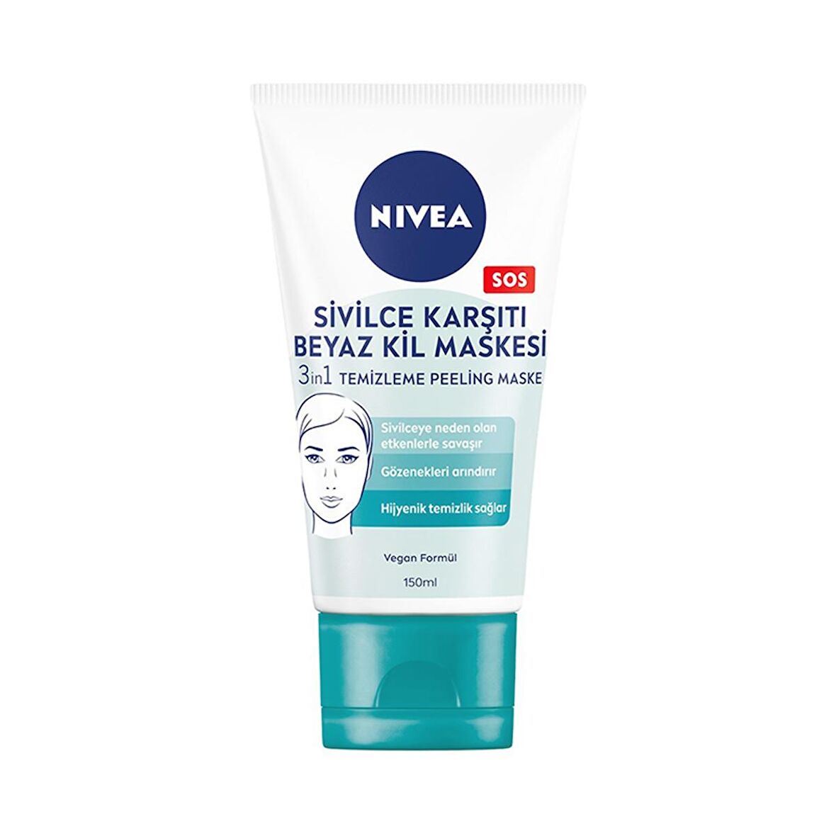 Nivea Sivilce Karşıtı Kil Maskesi 150 ml