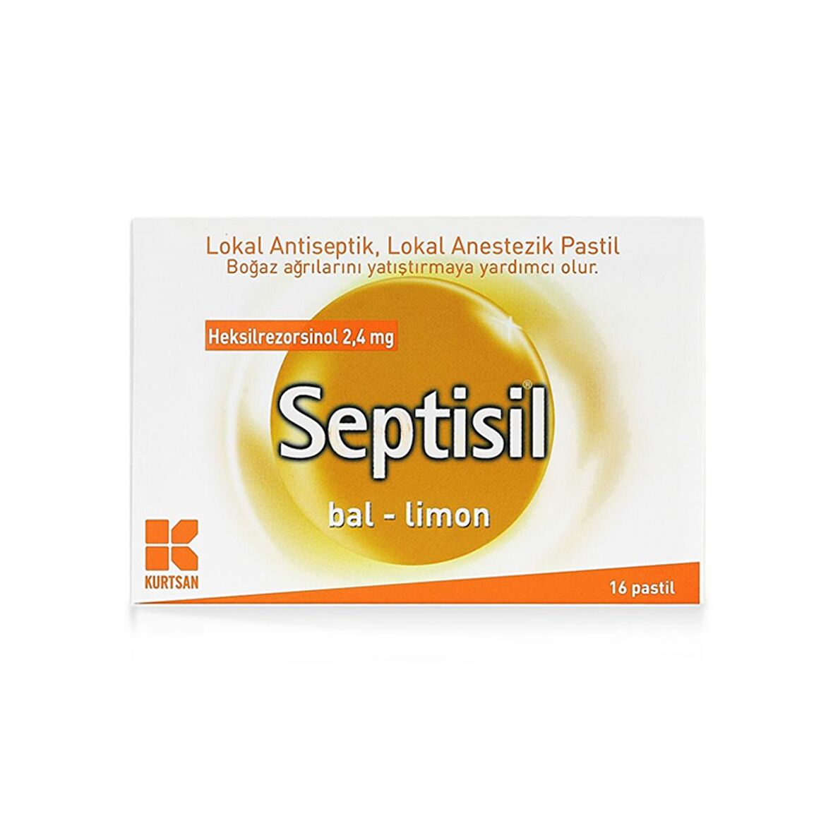 Septisil Bal - Limon 16 Pastil