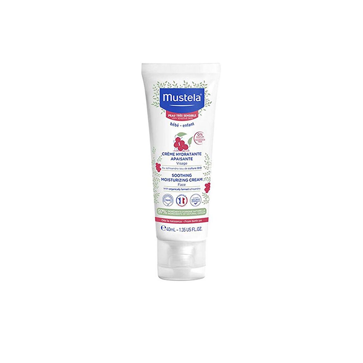 Mustela Çok Hassas Ciltler İçin Yüz Kremi 40 ml