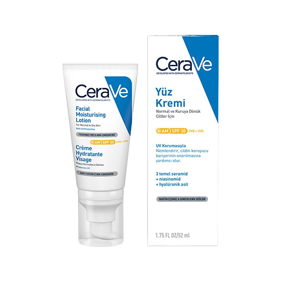 Cerave Spf 30 Yüz Kremi 52 ml