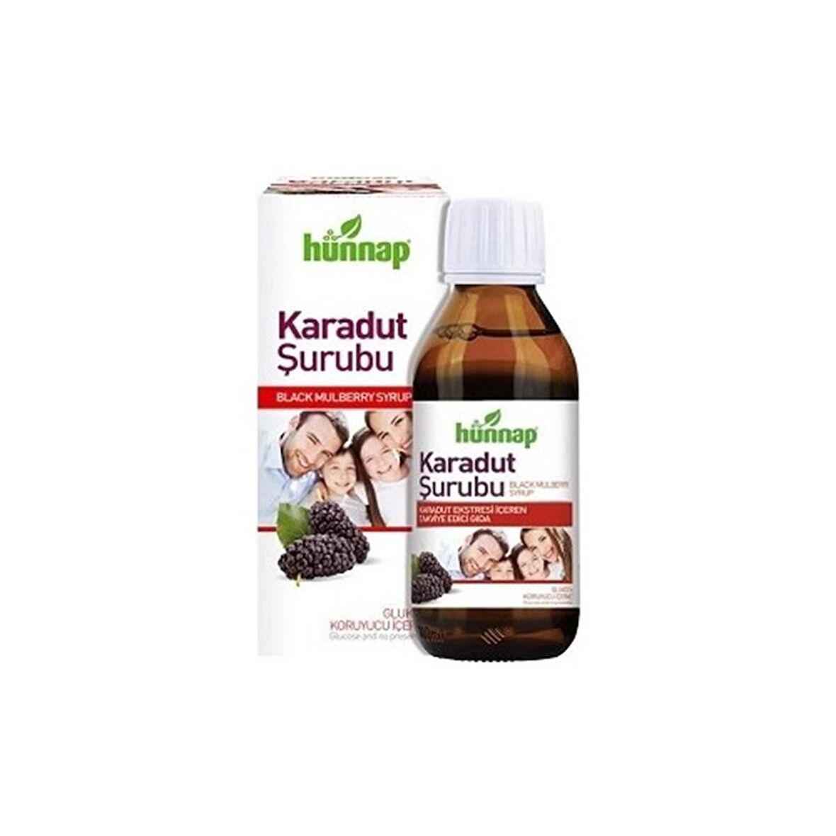 Hünnap Karadut Şurubu 50 ml