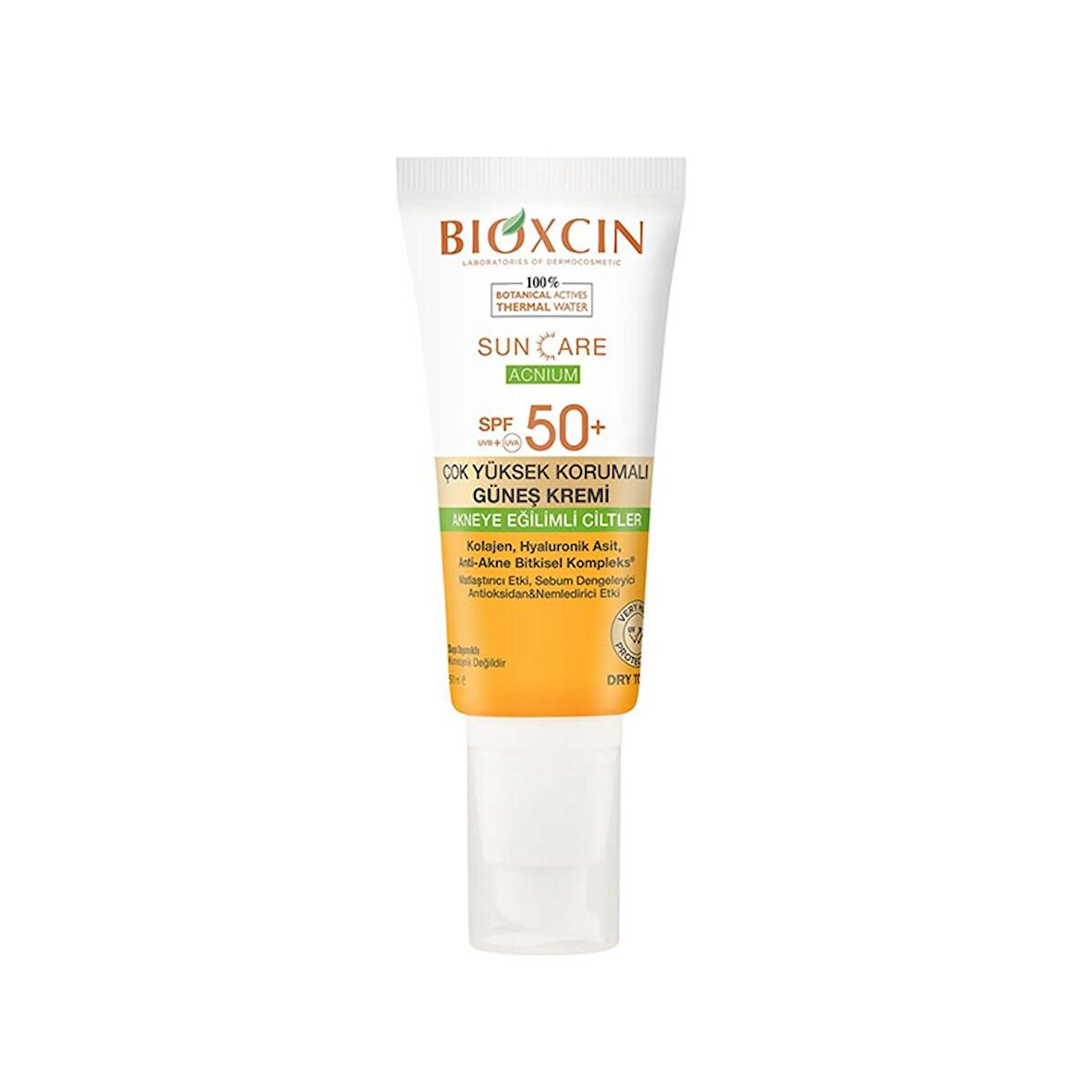 Bioxcin Spf 50+ Güneş Kremi 50 ml Akneye Eğilimli Cilt