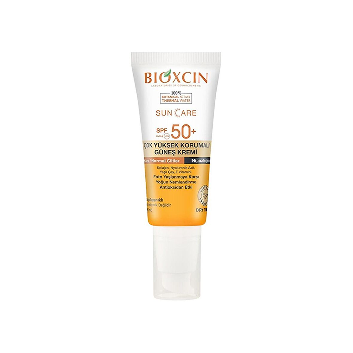 Bioxcin Spf 50+ Güneş Kremi 50 ml Kuru ve Normal Cilt