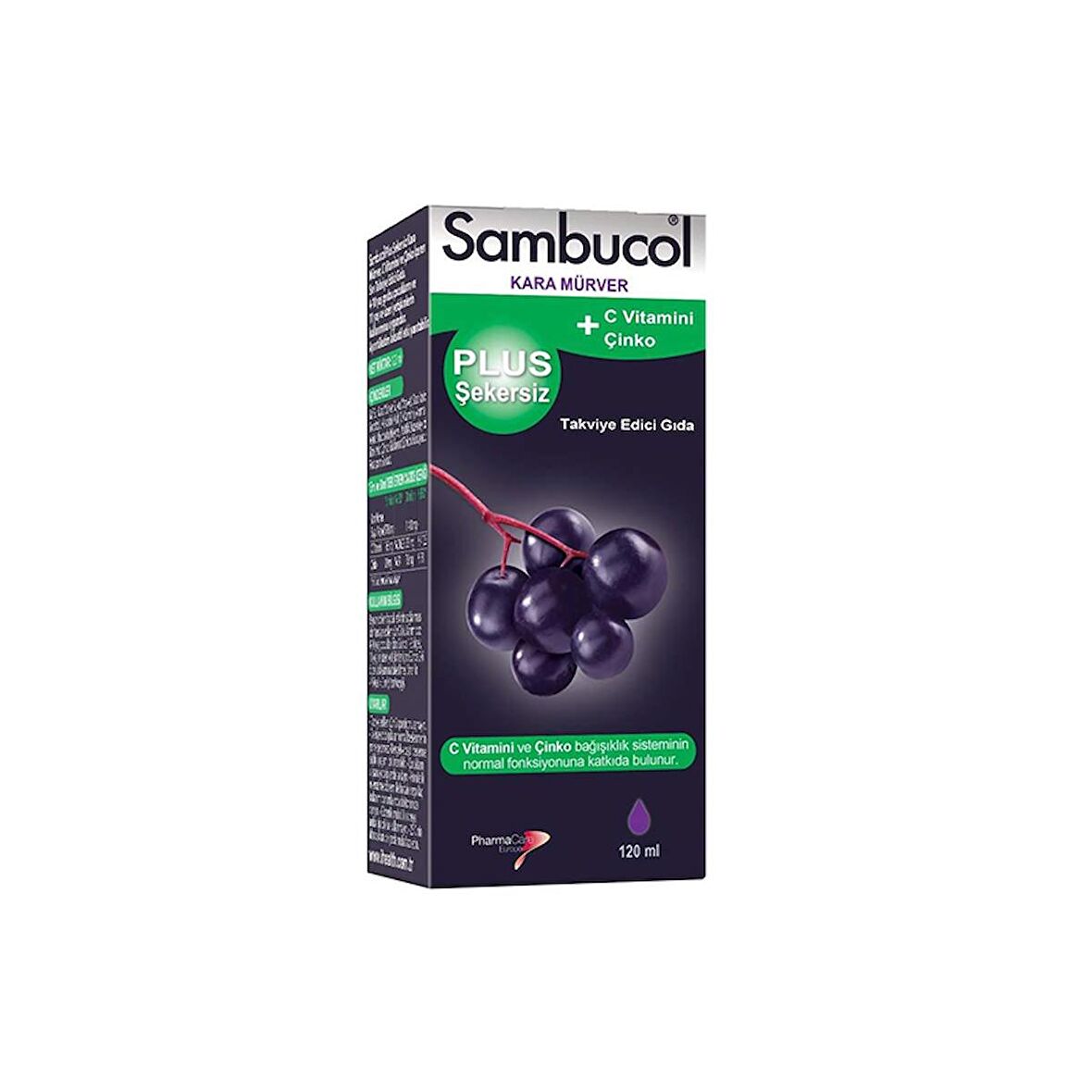 Sambucol Plus Karamürver 120 ml