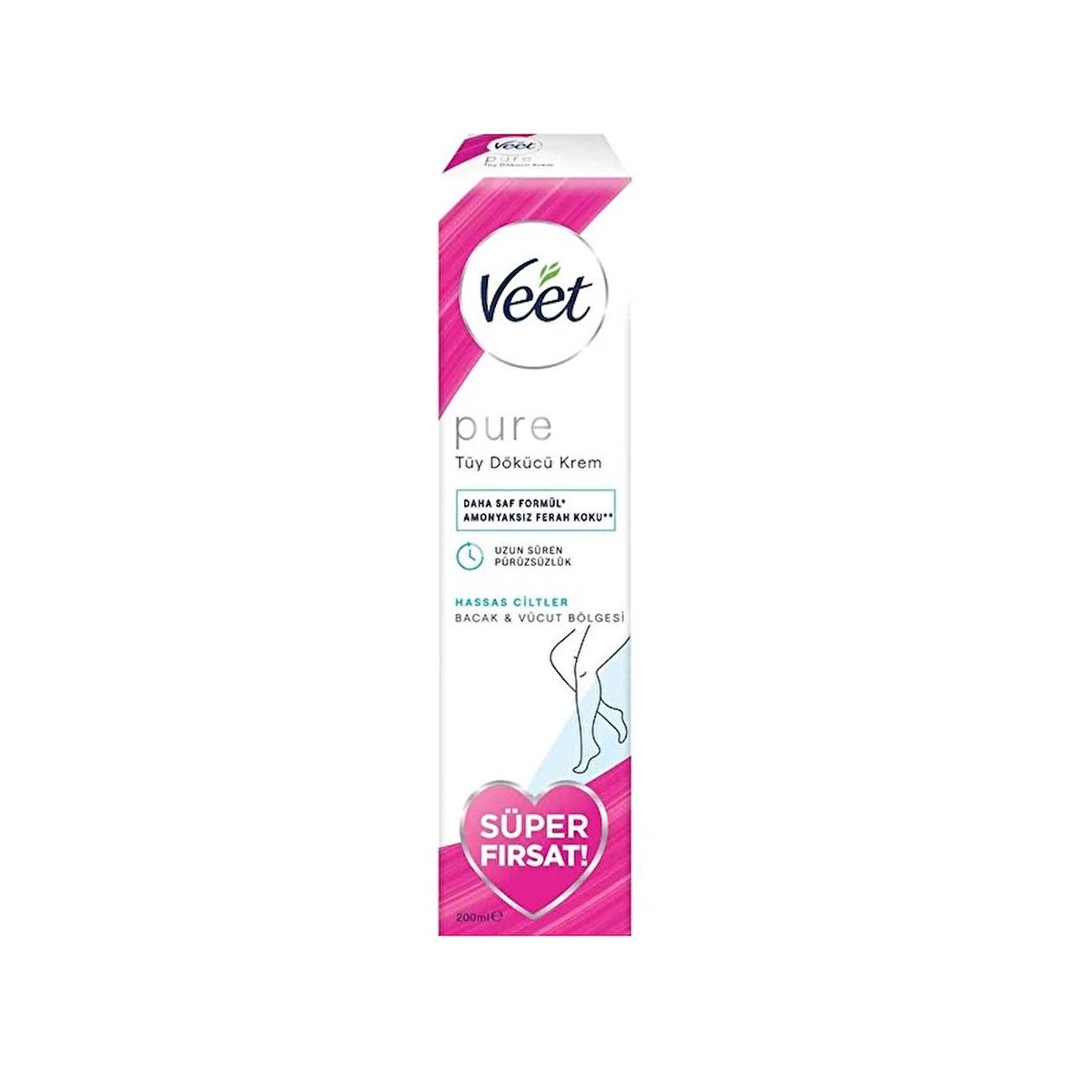 Veet Pure Tüy Dökücü Krem Hassas Cilt 200 ml