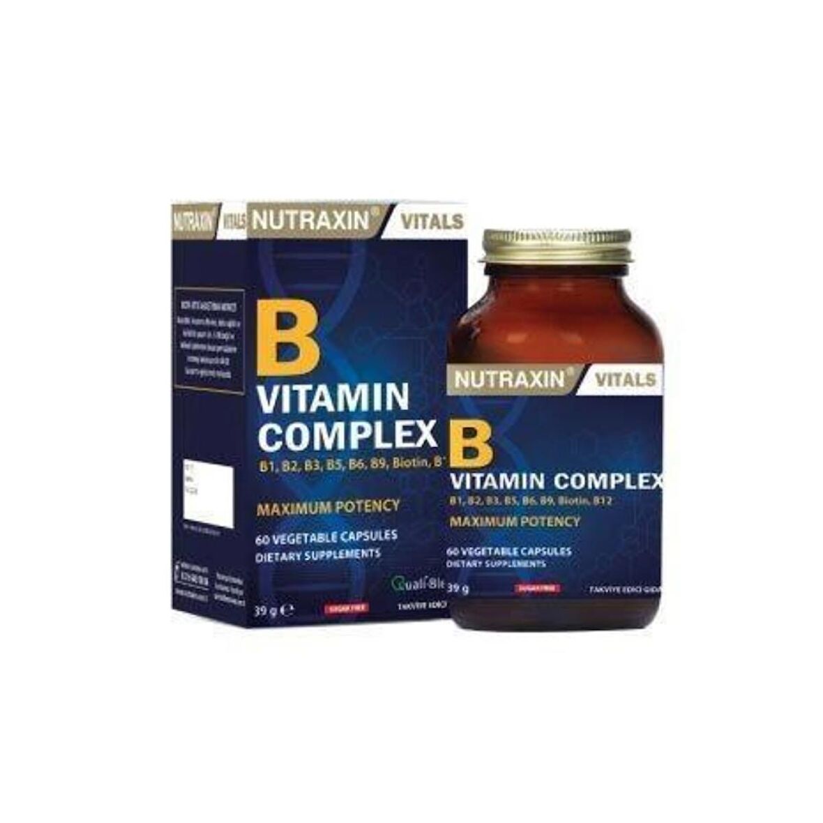 Nutraxin B Vitamin Complex 60 Tablet