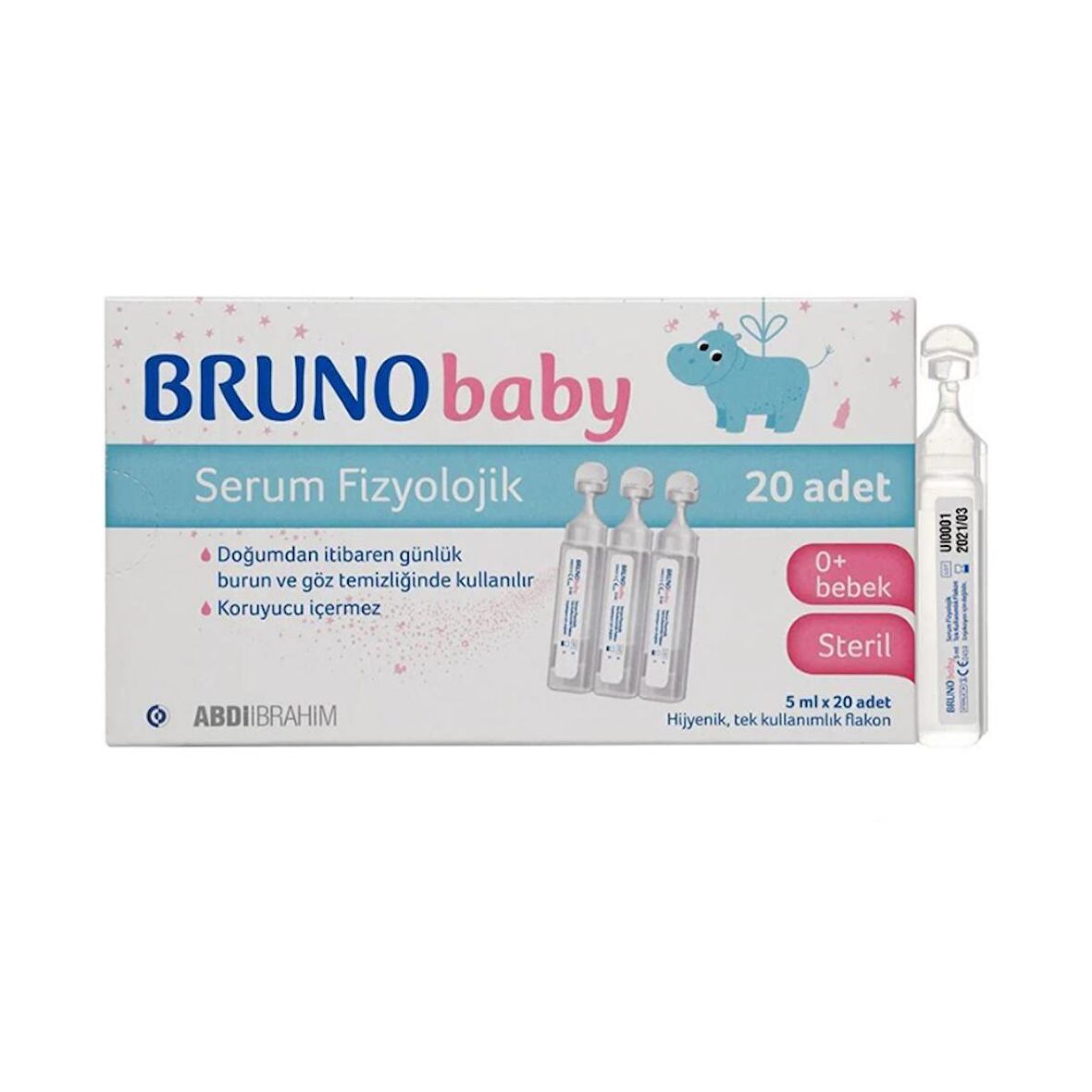 Bruno Baby Fizyolojik Serum 20 Adet