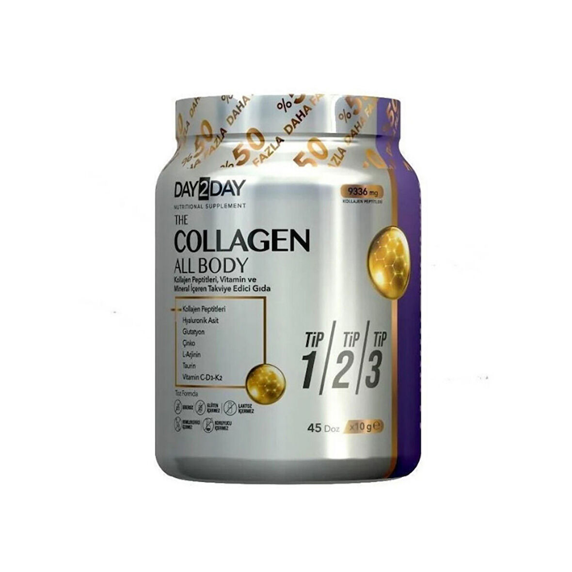 Day2Day Collagen All Body Toz %50 Daha Fazla