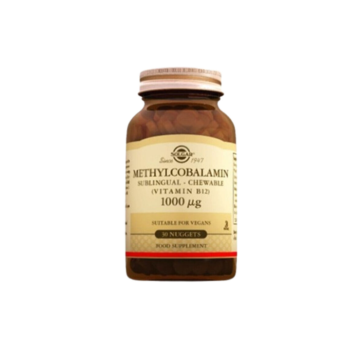 Solgar Methylcobalamin 1000 mg Dilaltı 30 Tablet