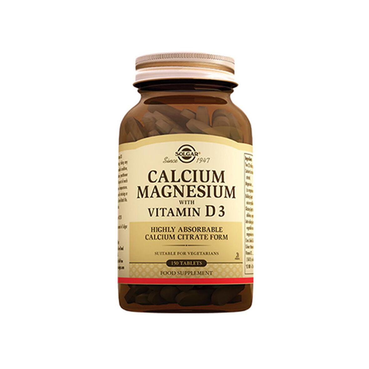 Solgar Calcium Magnesium Vitamin D3 150 Tablet
