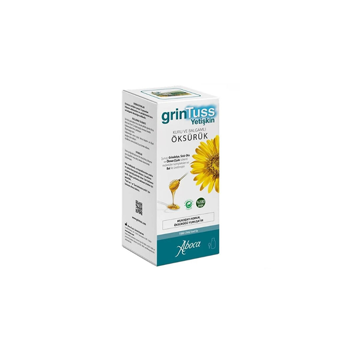 GrinTuss Yetişkin Öksürük Şurubu  128 gr