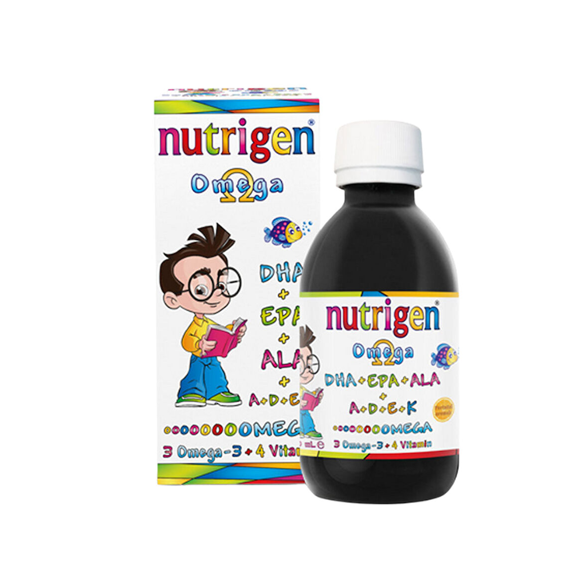 Nutrigen Balık Yağı + L-Arjinin 200 ml Şurup