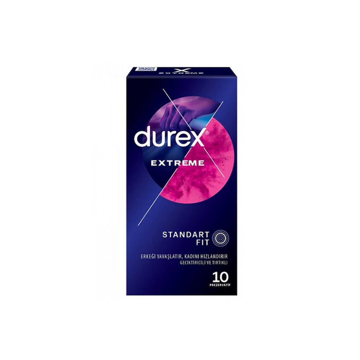 Durex Extreme Standart Fit 10'lu Prezervatif