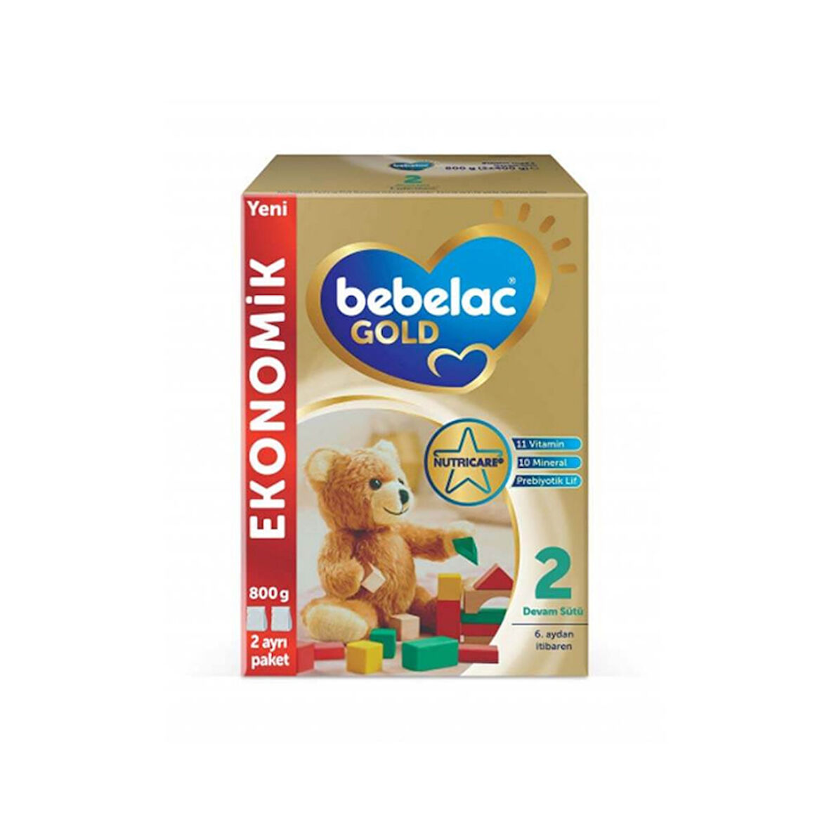 Bebelac Gold 2 Devam Sütü 800 g