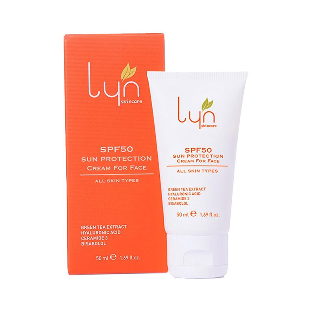 Lyn Güneş Koruyucu Yüz Kremi Spf 50 50 ml