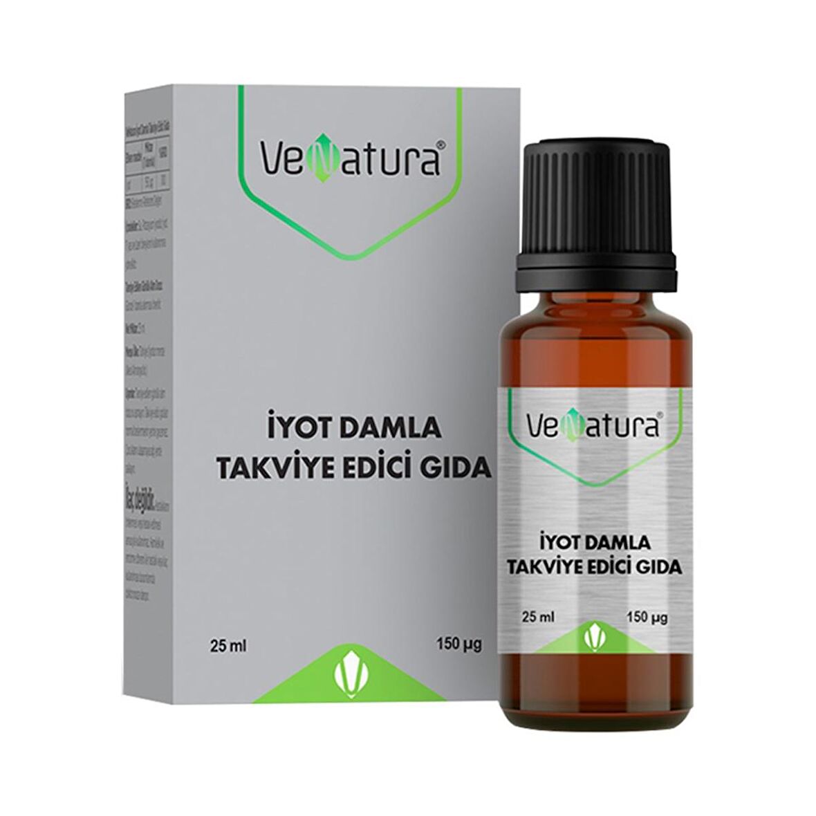 Venatura İyot Damla Takviye Edici Gıda 25 Ml