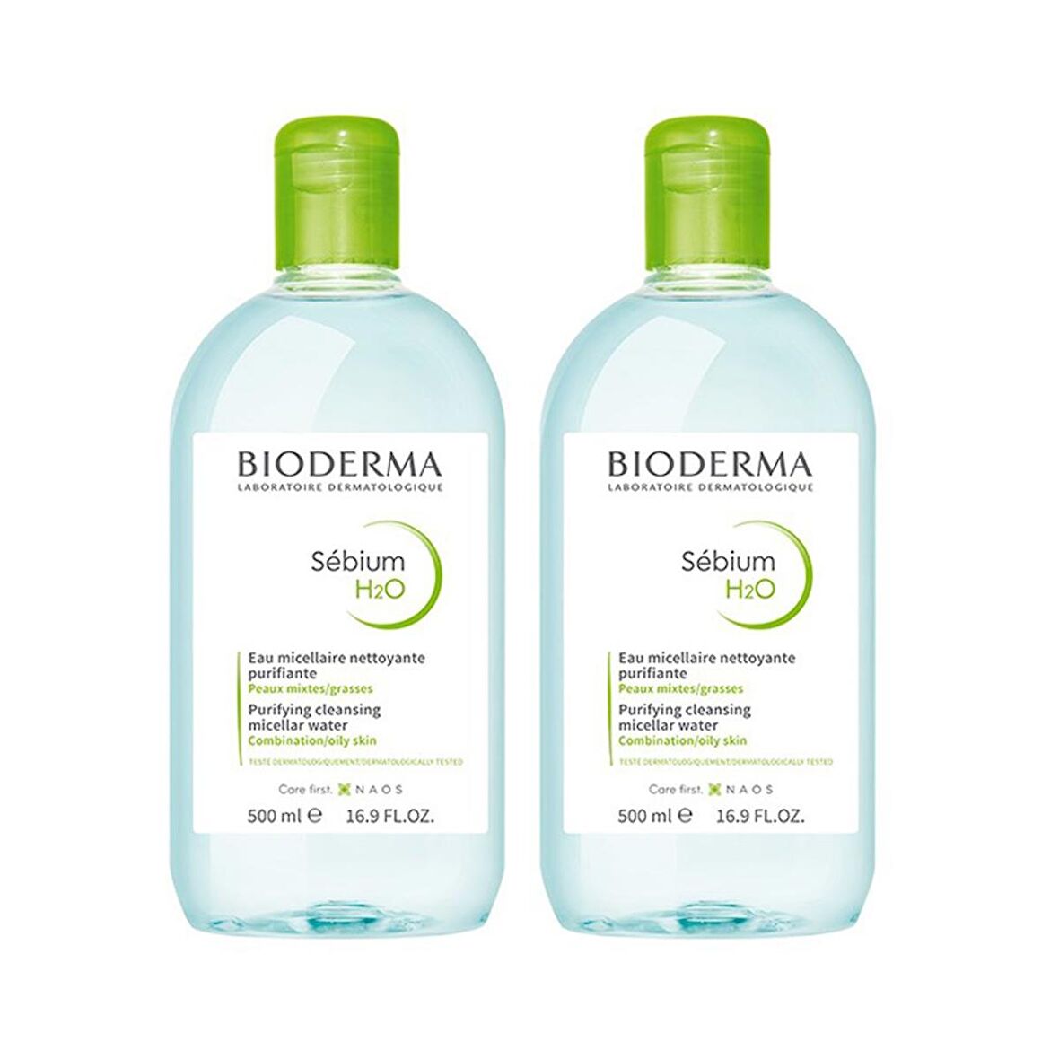 Bioderma Sebium H2O 500 ml 2 li Paket