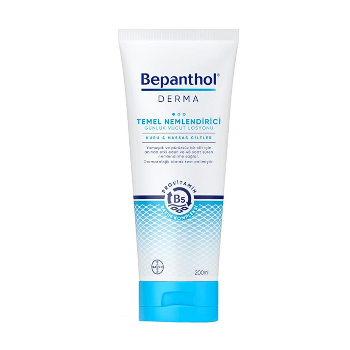 Bepanthol Derma Temel Nemlendirici Vücut Losyonu 200 ml