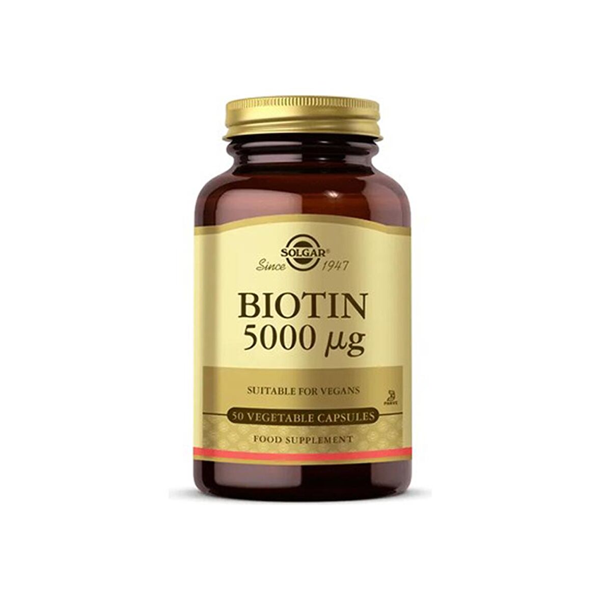 Solgar Biotin 5000 Mg 50 Kapsül