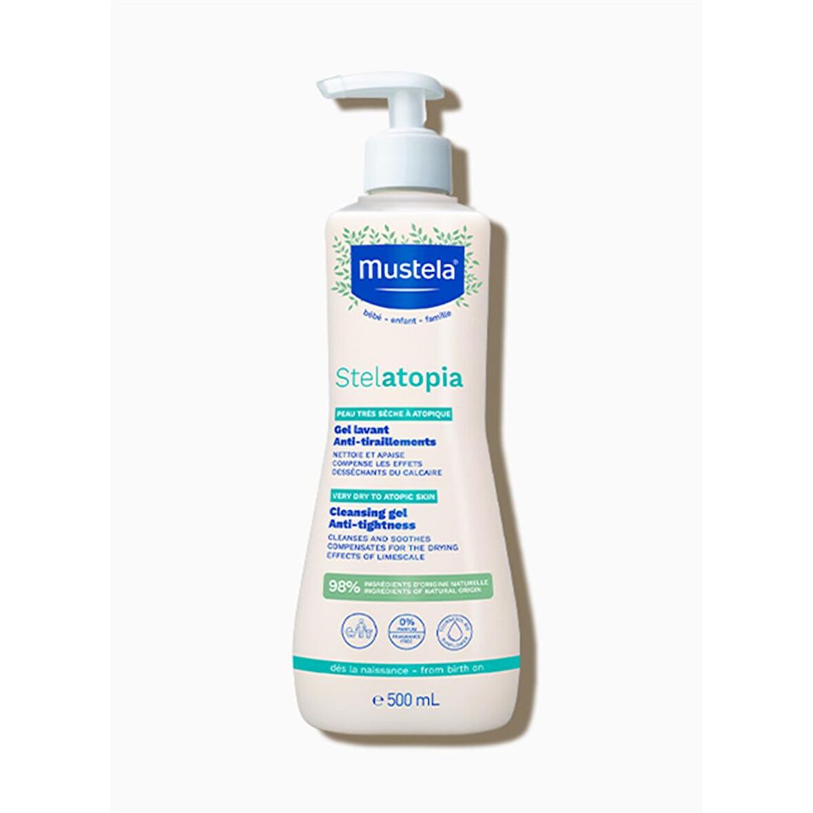 Mustela Stelatopia Çok Kuru Ciltler İçin Şampuan 500 ml