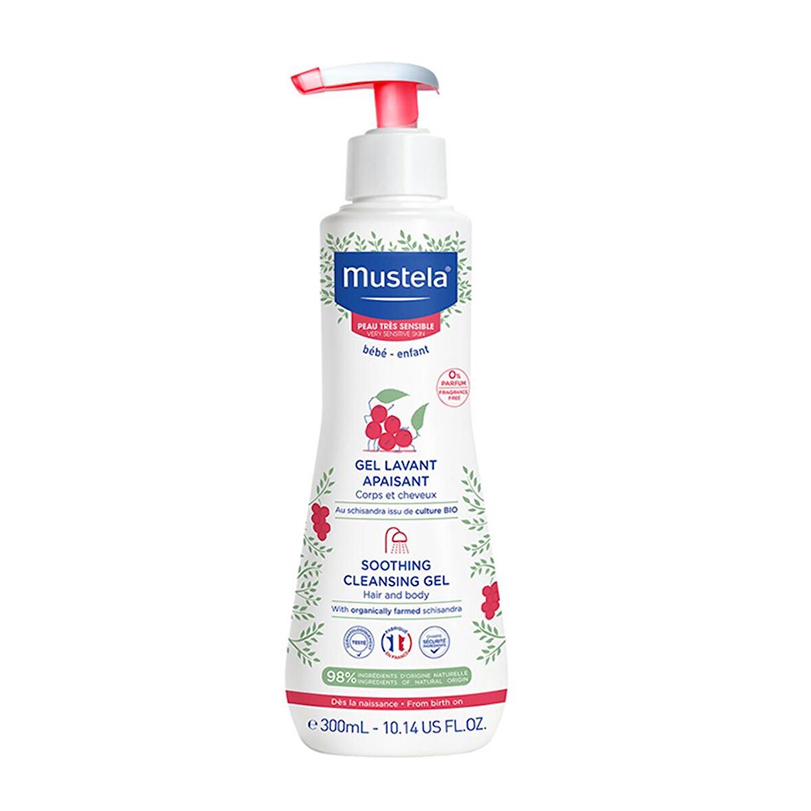 Mustela Çok Hassas Ciltler İçin Şampuan 300 ml