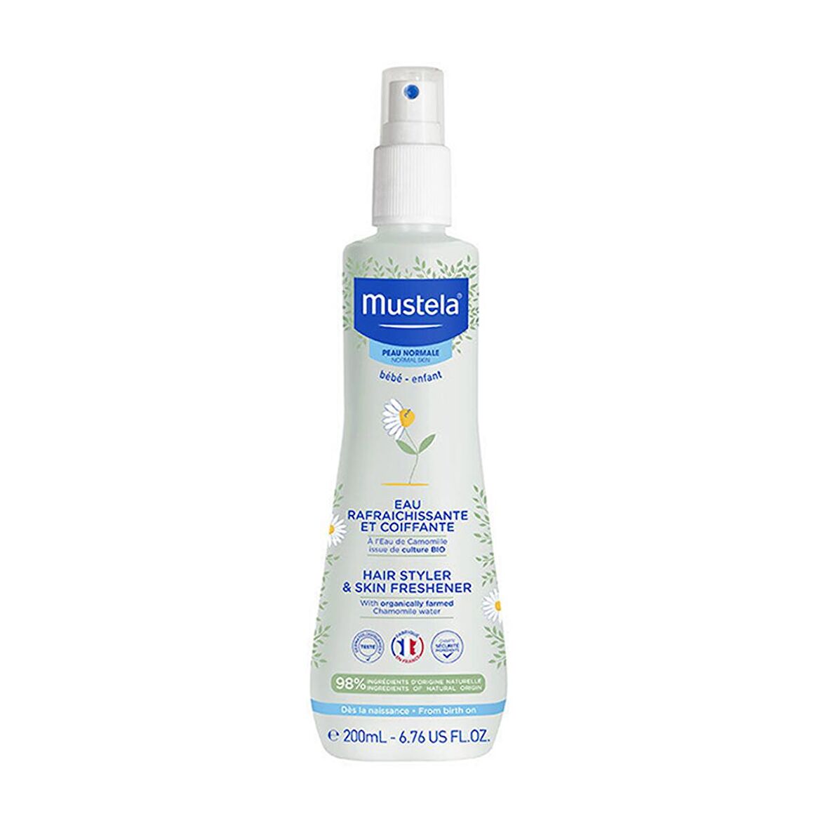 Mustela Saç Şekillendirci ve Ferahlatıcı Vücut Spreyi 200 ml