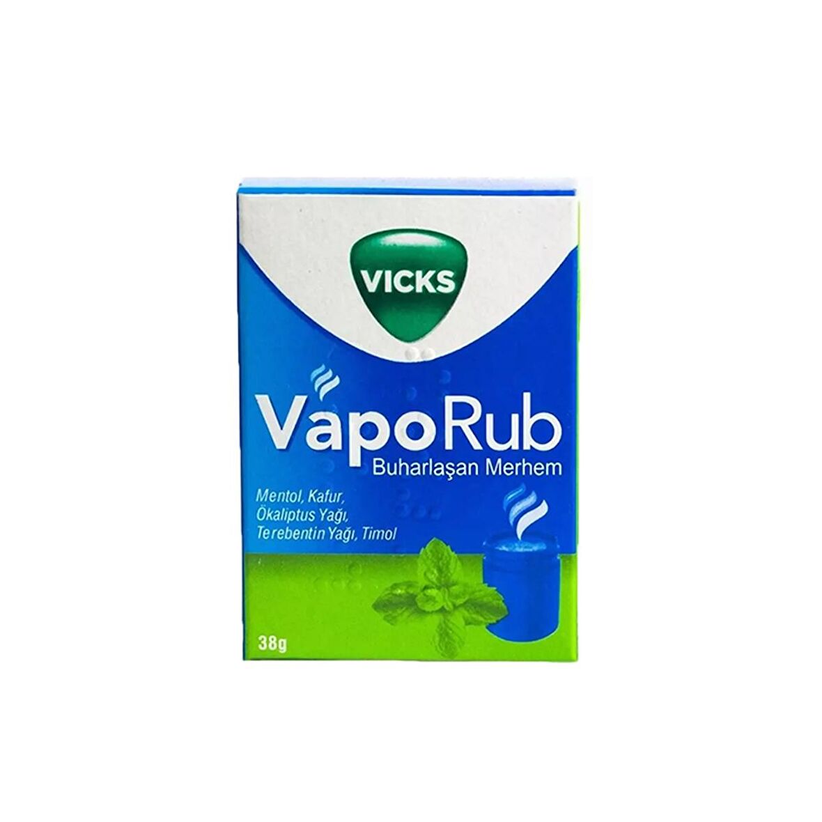 Vicks VapoRub Buharlaşan Merhem 38 g