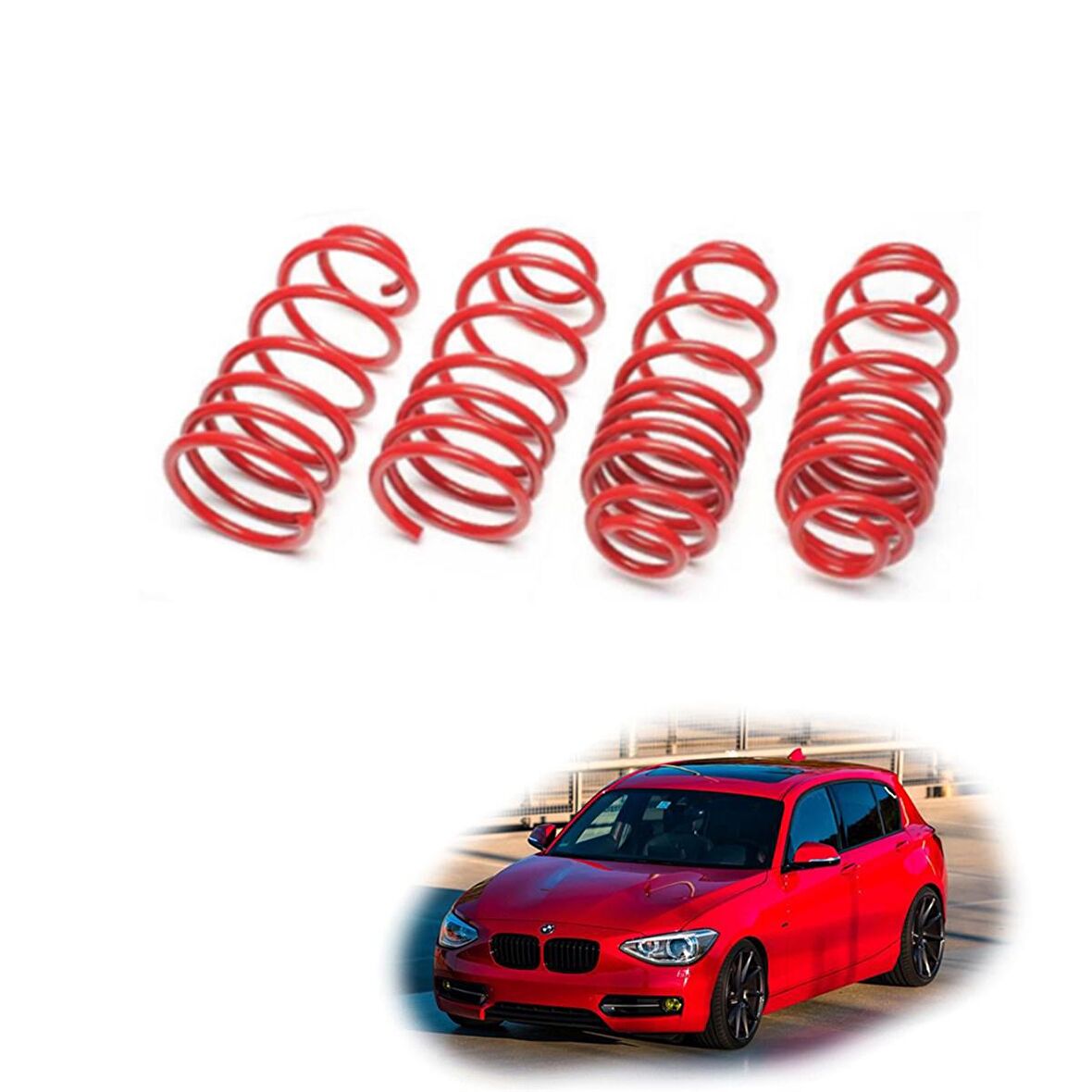 Bmw 1 Serisi F20 spor yay helezon 30mm/30mm 2011-2018 Coil-ex