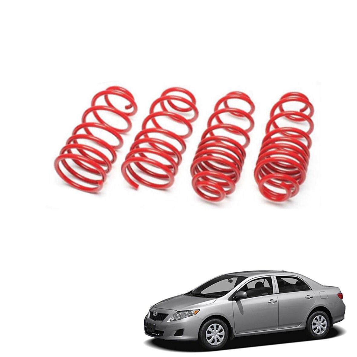 Toyota Corolla spor yay helezon 45mm/45mm 2007-2012 Coil-ex