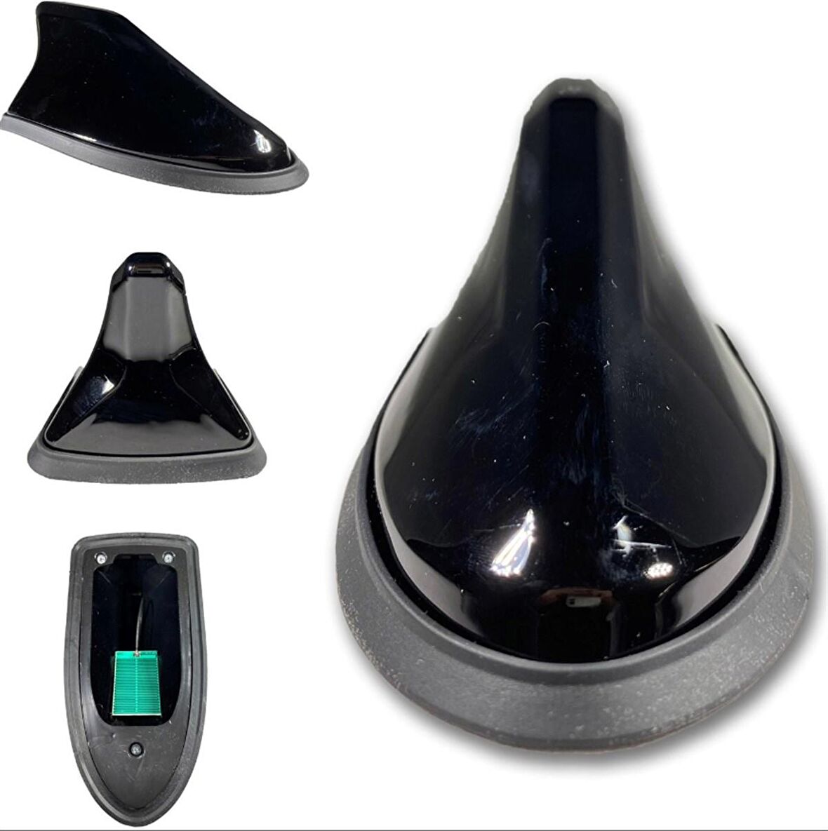 Kia Venga Uyumlu Balık Sırtı Shark Anten Siyah