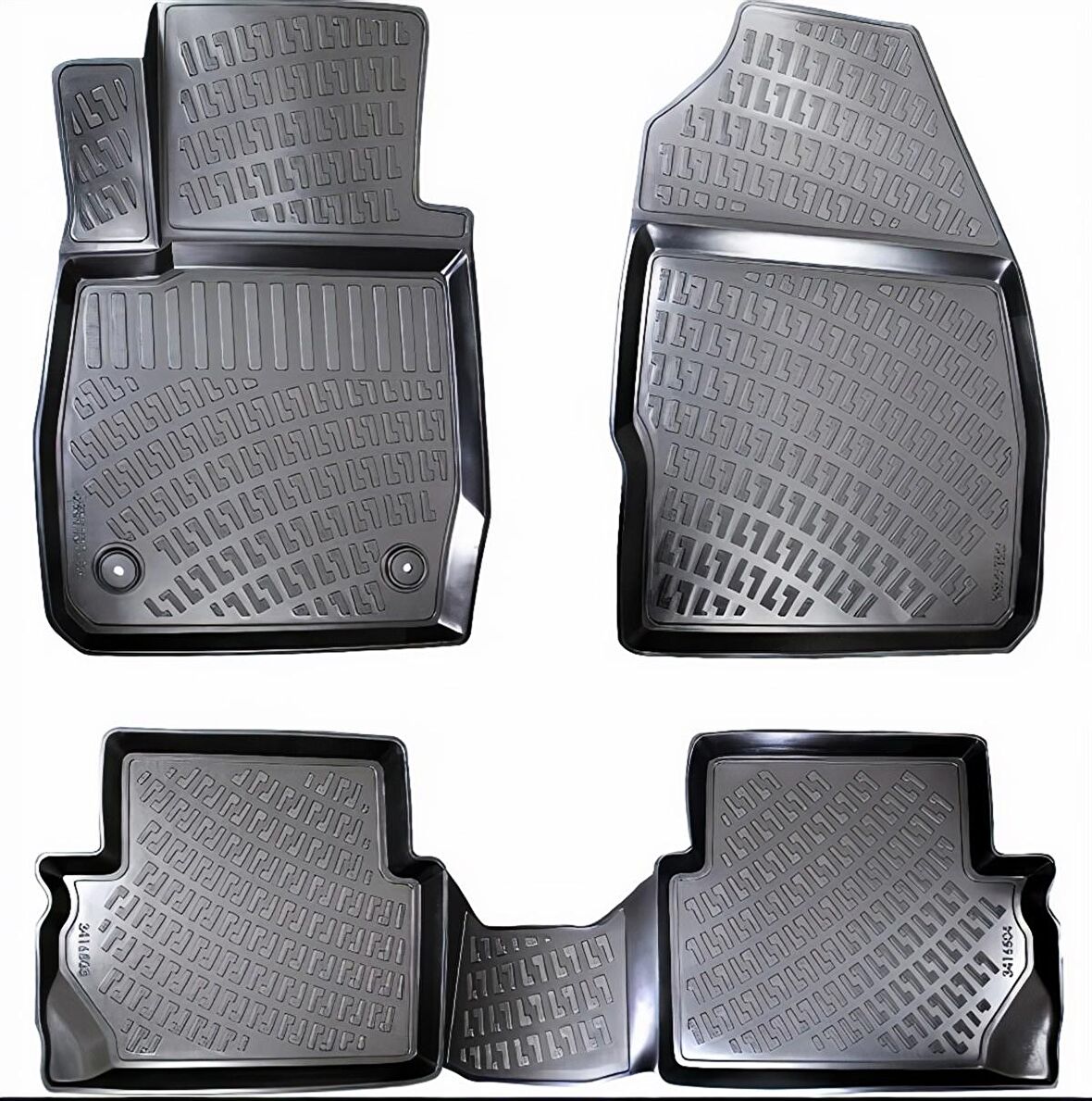 Hyunda SantaFe 3d havuzlu paspas 2001-2006 Rizline