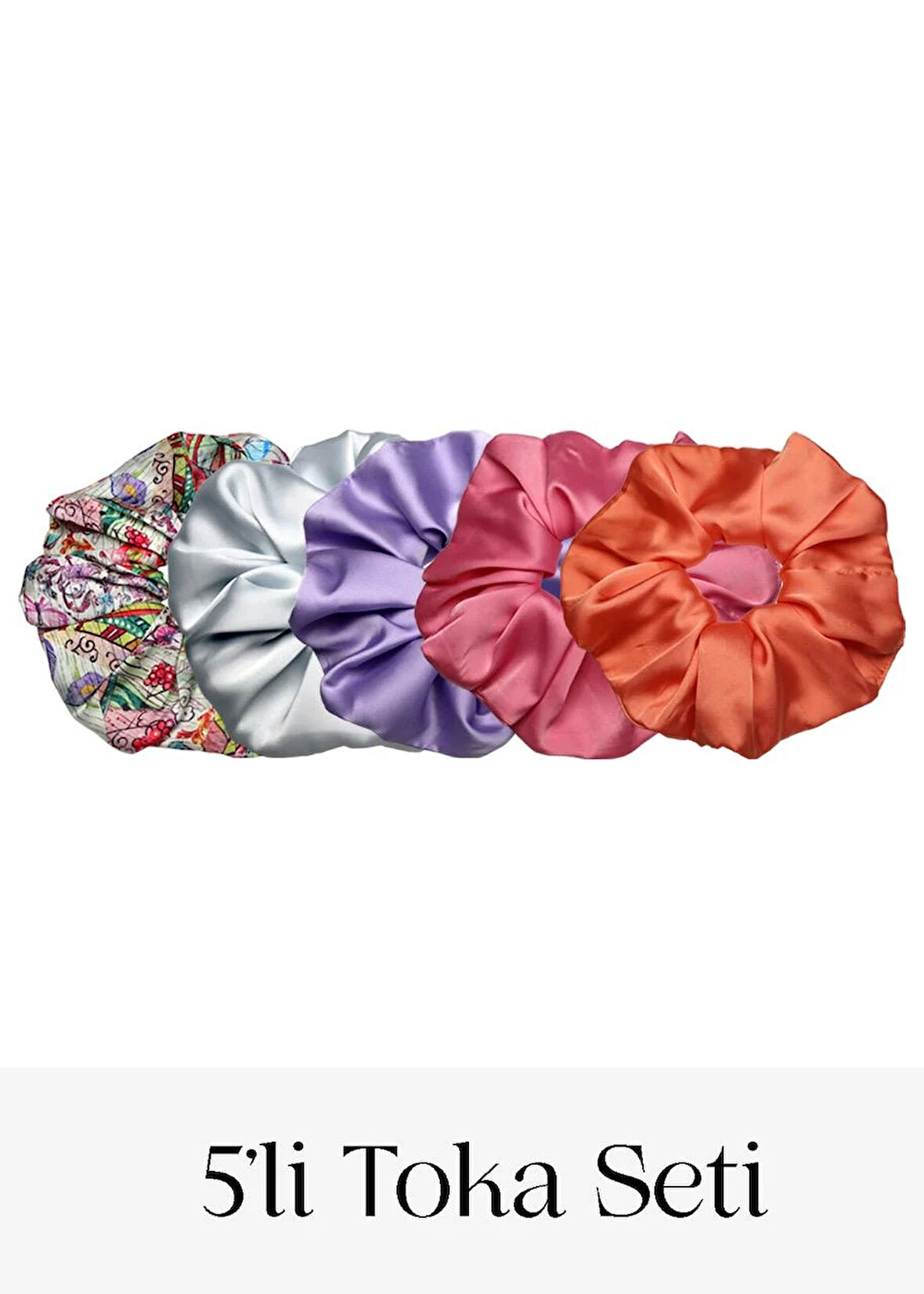 Chou Set 1 5'li Saten Toka Seti