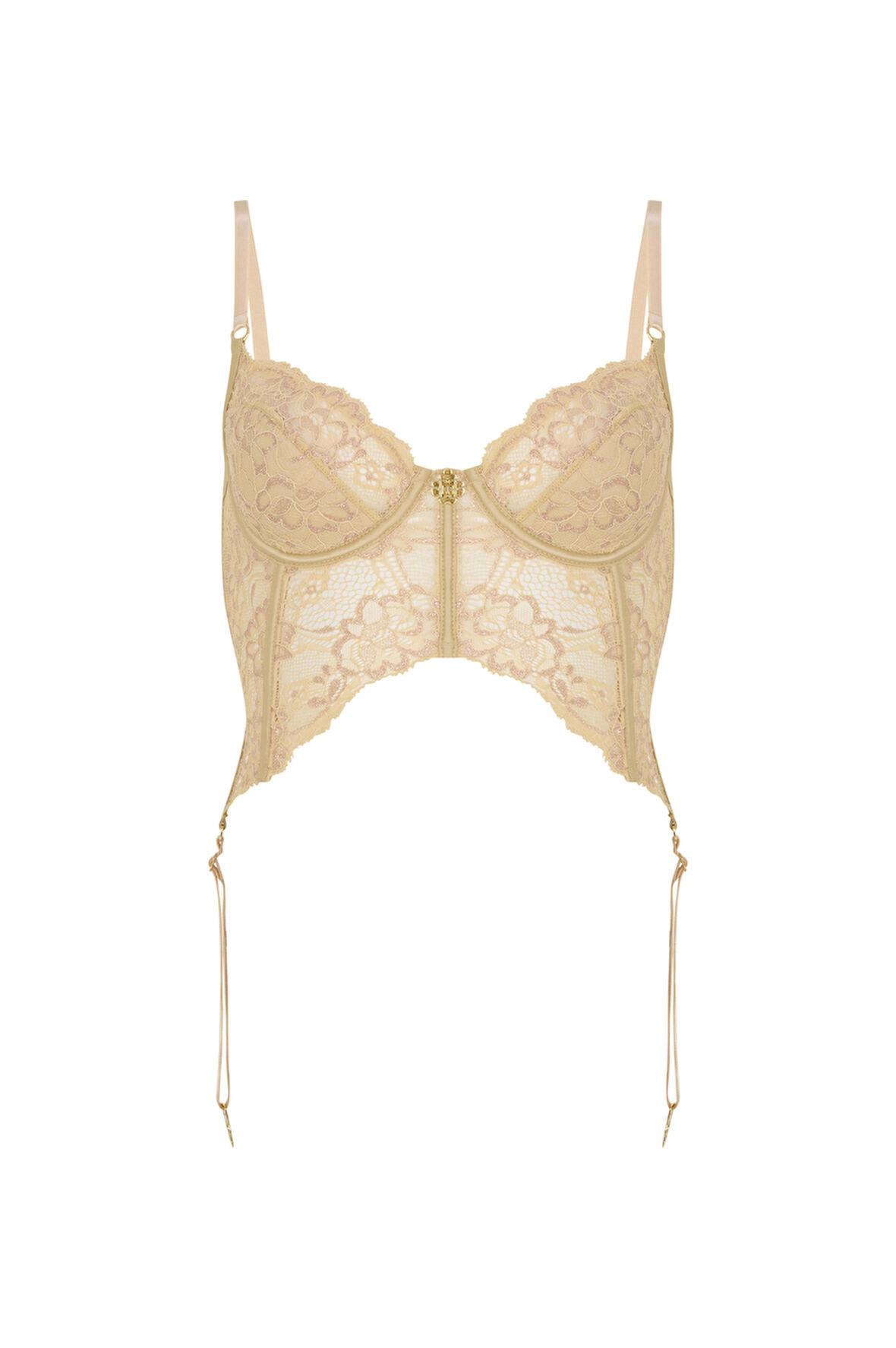 Le Passe Ten Dantelli Jartiyerli Büstiyer