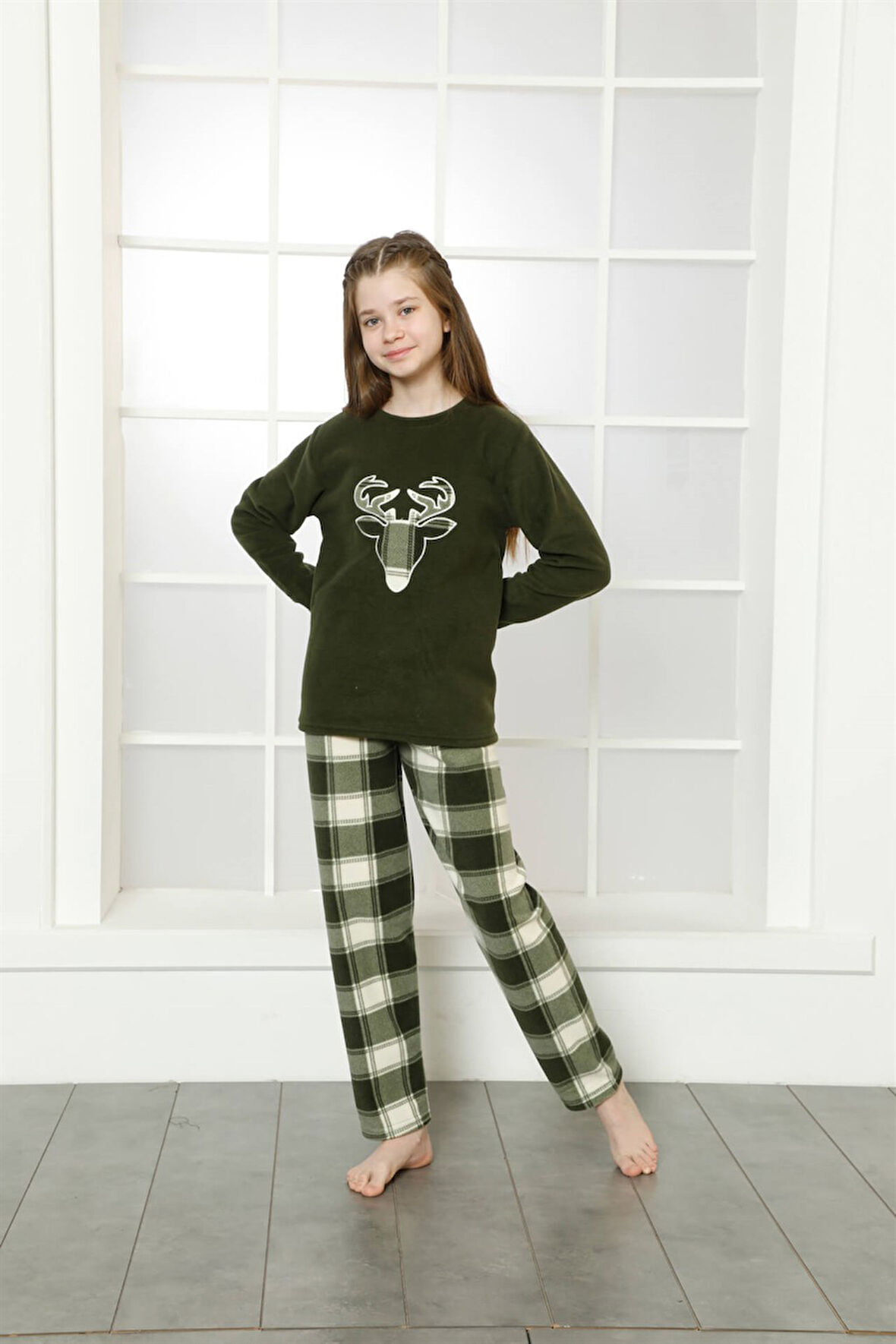 Akbeniz WelSoft Polar Çocuk Pijama Takımı 4633