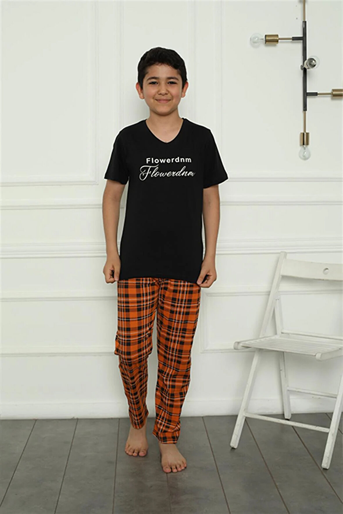 Akbeniz Erkek Çocuk Penye Pijama Takım 20395