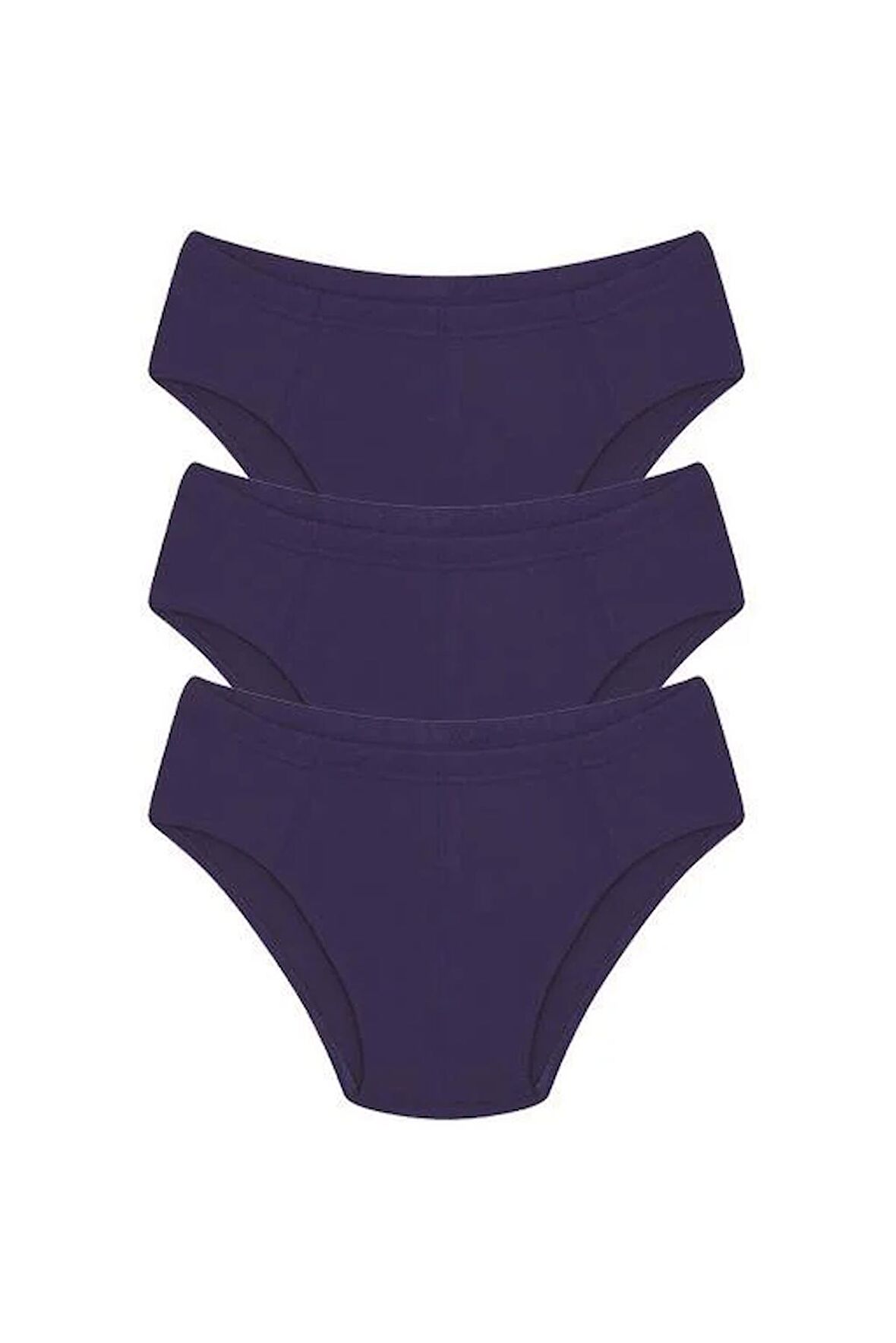 Akbeniz Erkek Pamuk 3lü Saks Slip 40129